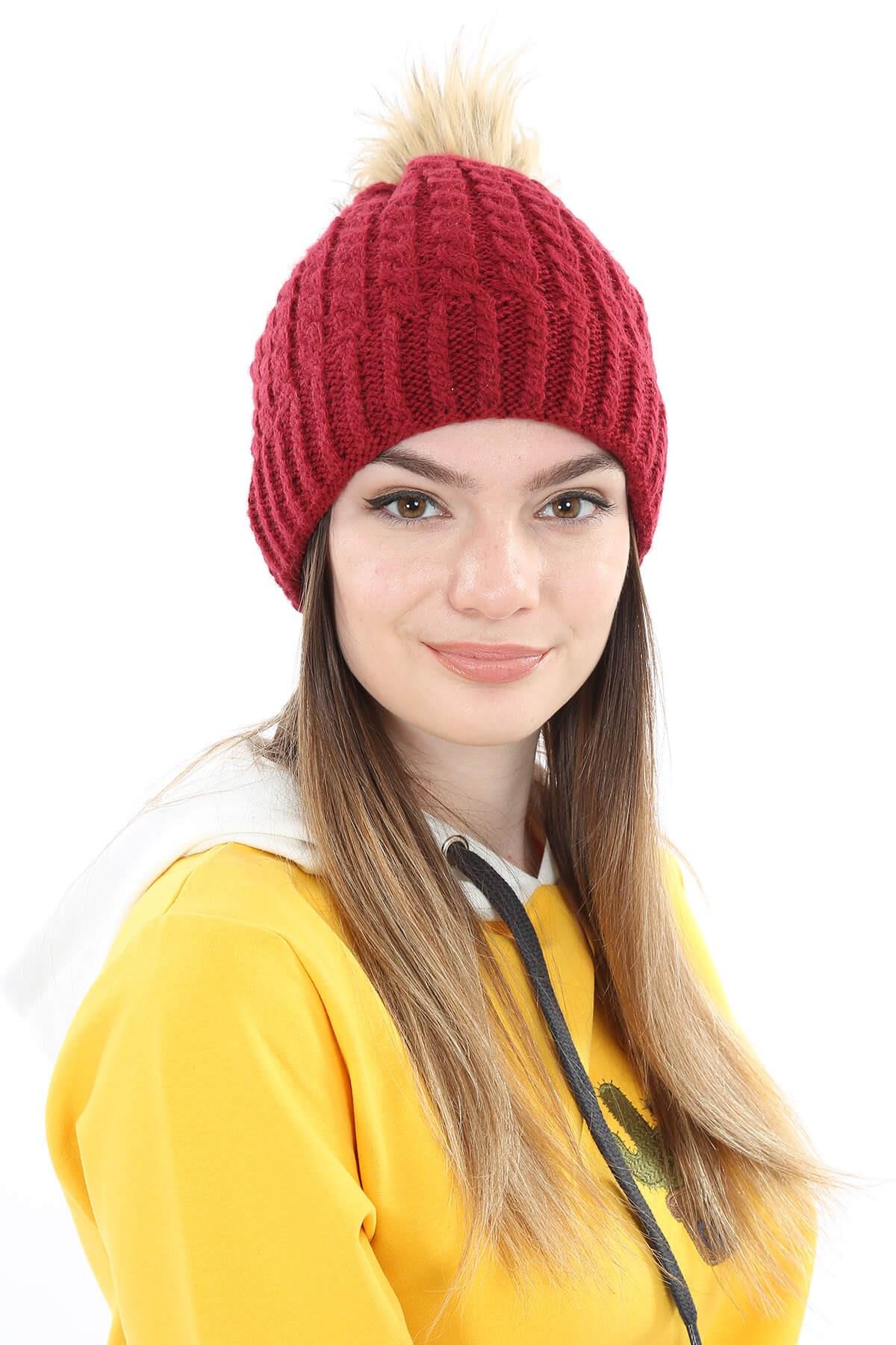 Trista Kadın Bordo Bere