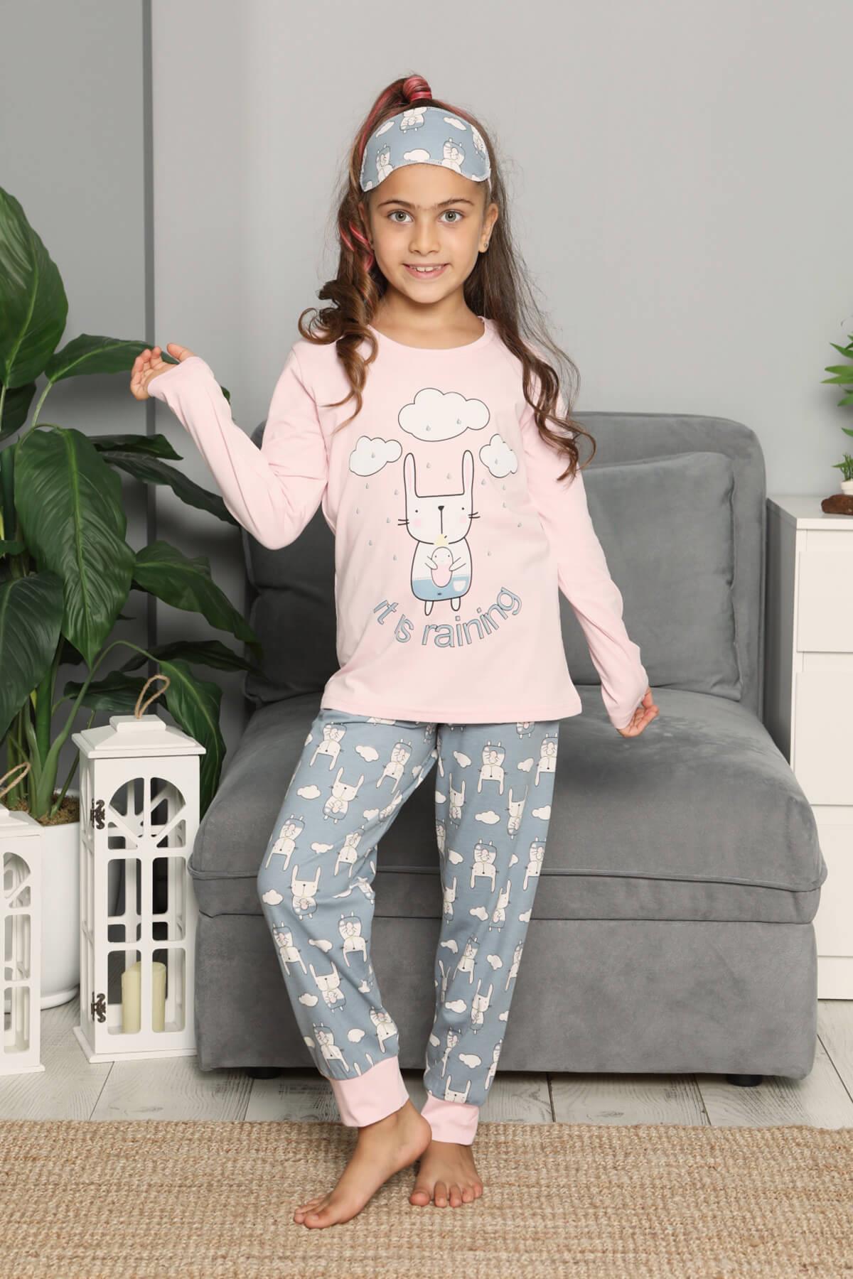 Uzun Kol Çocuk Pijama Takımı