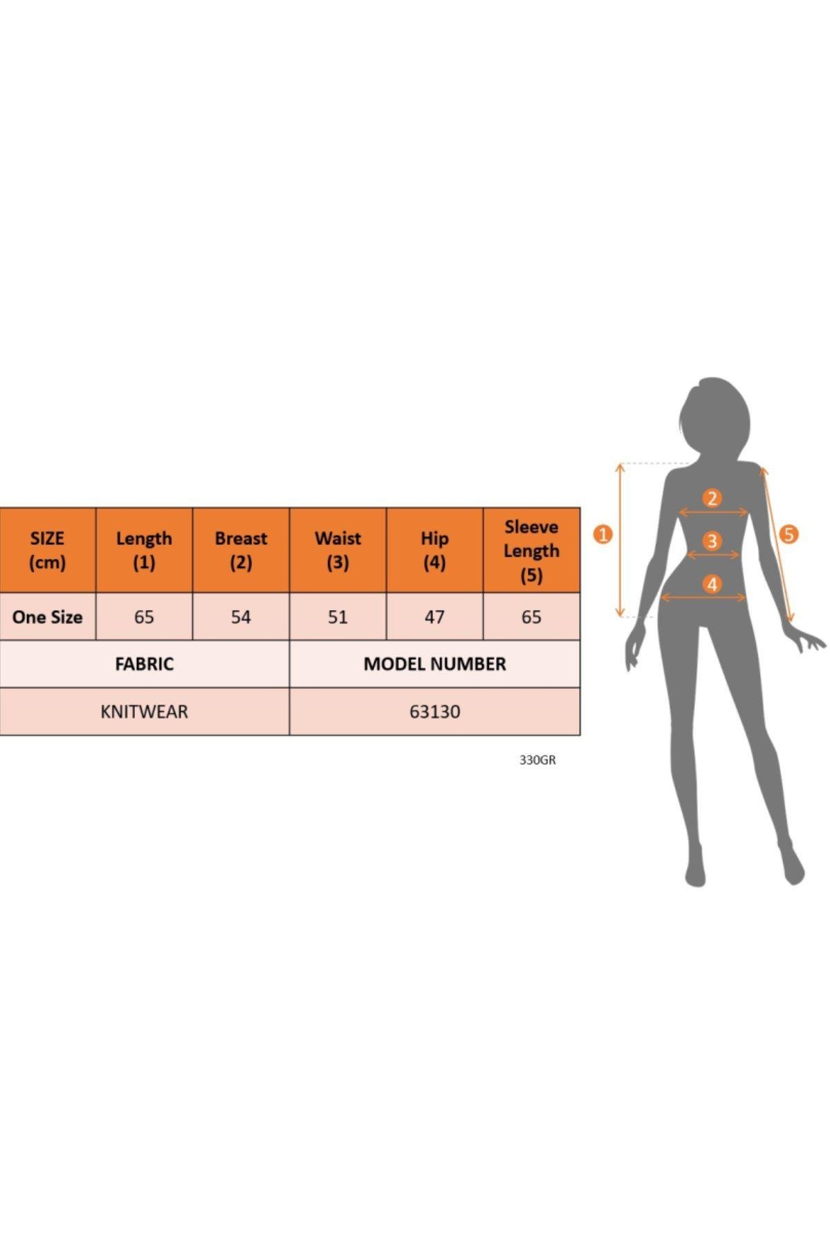 Uzun Kollu Düğmeli Yumoş Hırka Siyah