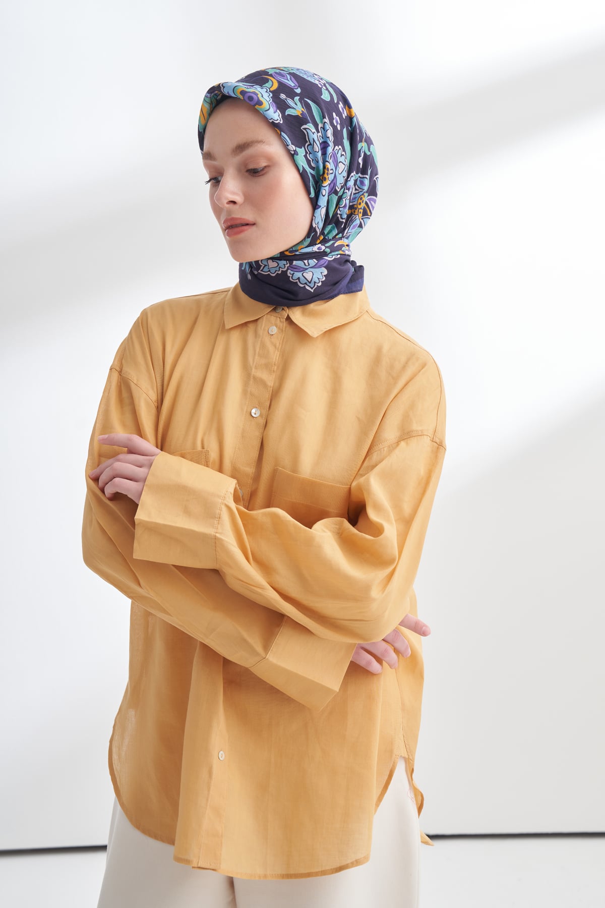 ANATOLIAN BLOOM DESEN THE TENCEL EDIT EŞARP - MOR