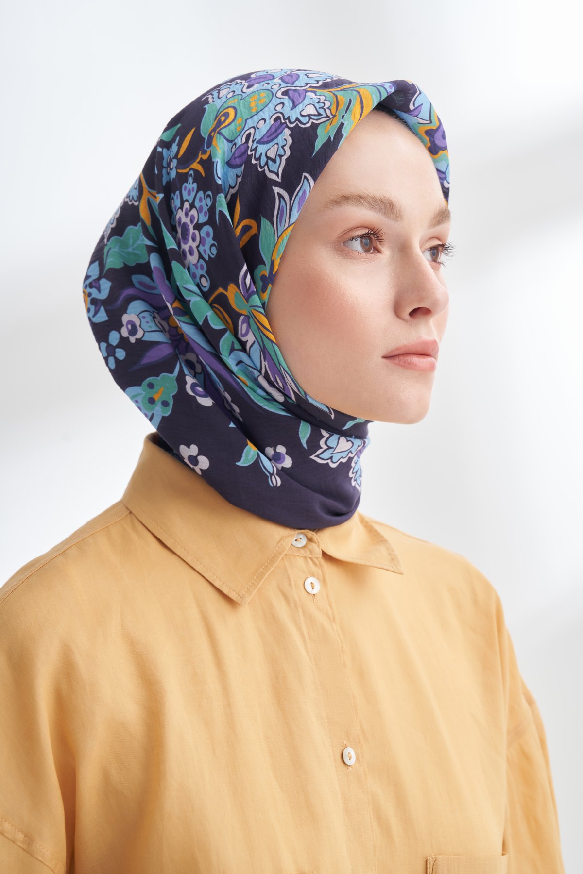 ANATOLIAN BLOOM DESEN THE TENCEL EDIT EŞARP - MOR