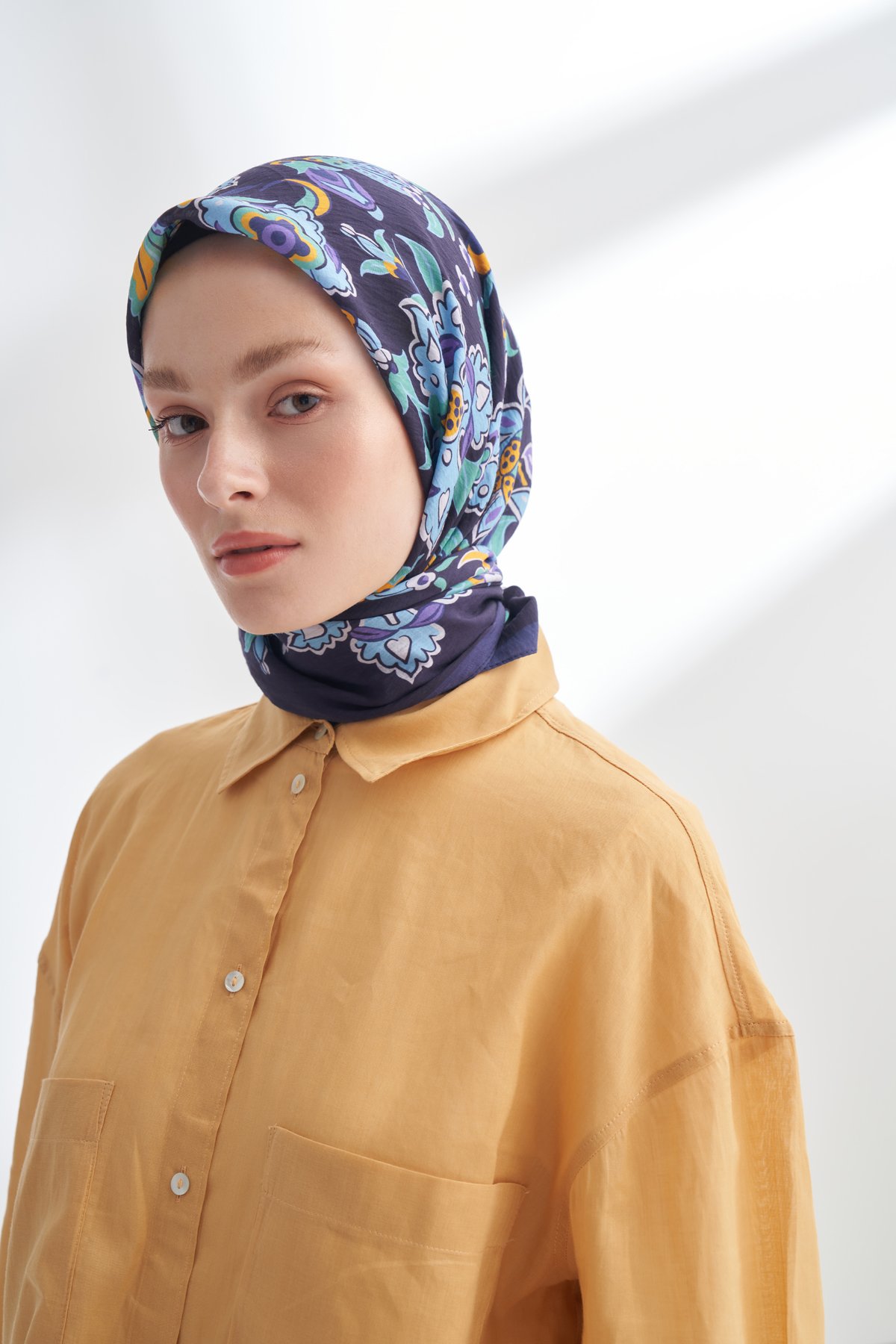 ANATOLIAN BLOOM DESEN THE TENCEL EDIT EŞARP - MOR