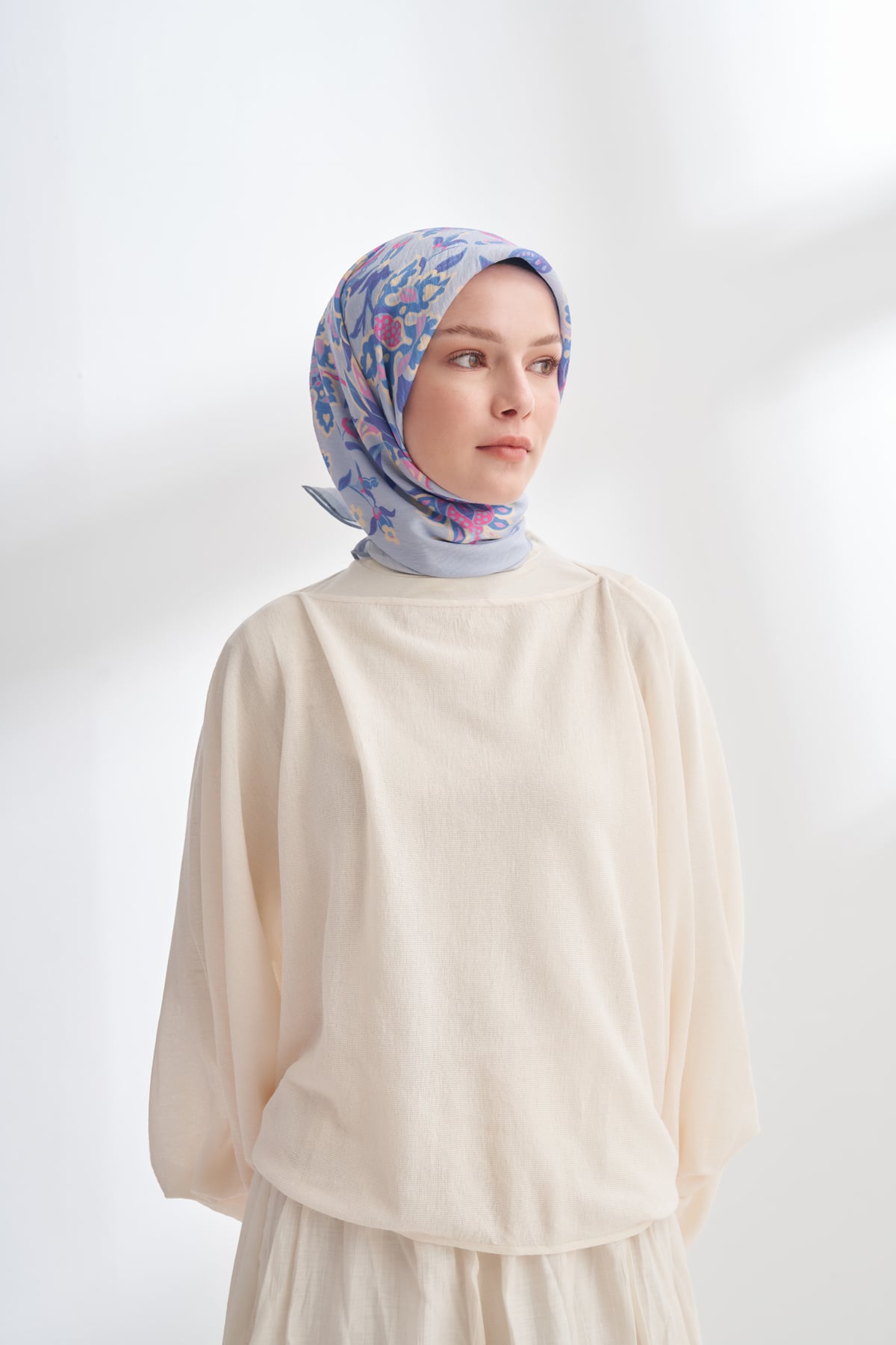 ANATOLIAN BLOOM DESEN THE TENCEL EDIT EŞARP - LİLA