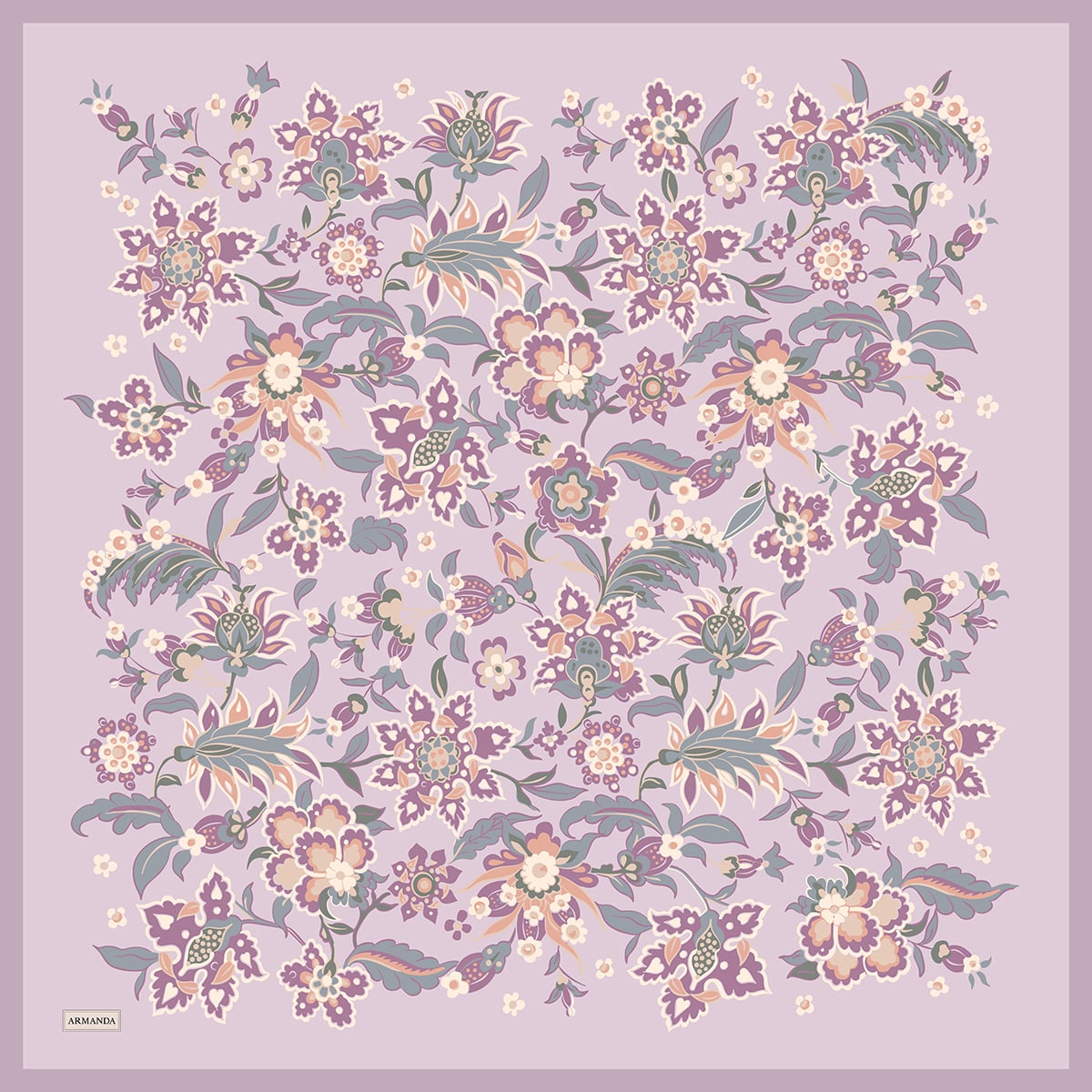 ANATOLIAN BLOOM DESEN THE TENCEL EDIT EŞARP - LEYLAK