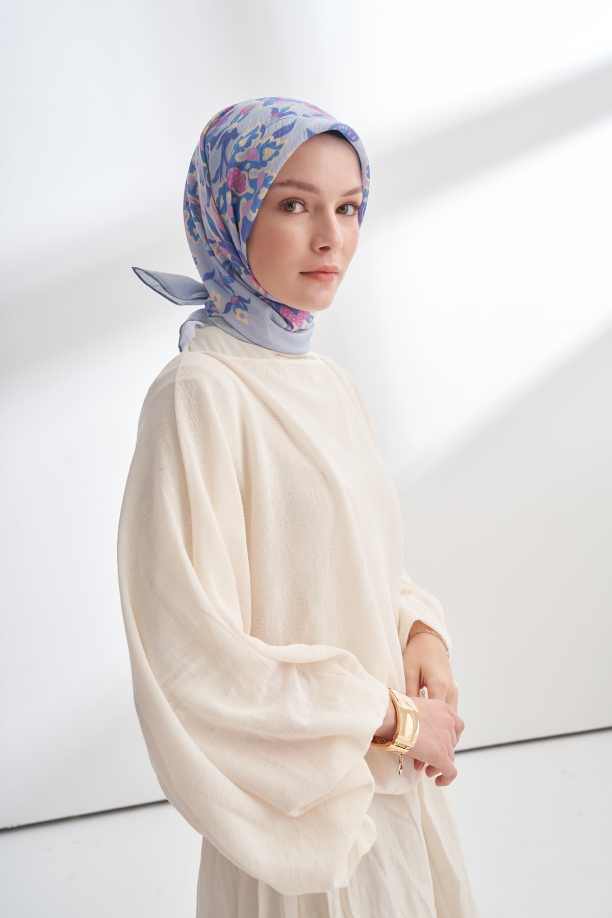 ANATOLIAN BLOOM DESEN THE TENCEL EDIT EŞARP - LİLA
