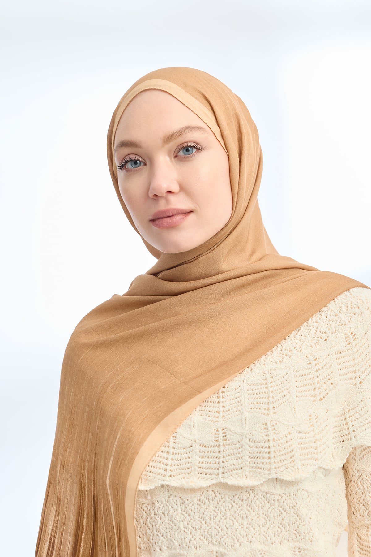 ELEGANT HARMONY LINORA DESEN ŞAL  - DEVE TÜYÜ