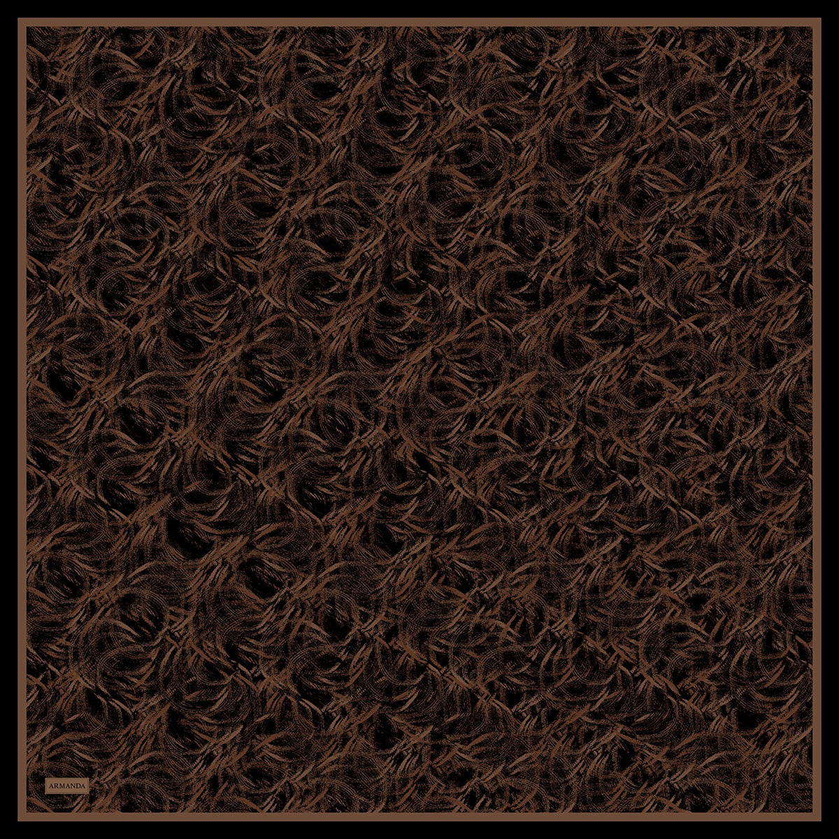ENDLESS WAVES DESEN THE TENCEL EDIT EŞARP  - LACİVERT - DORE