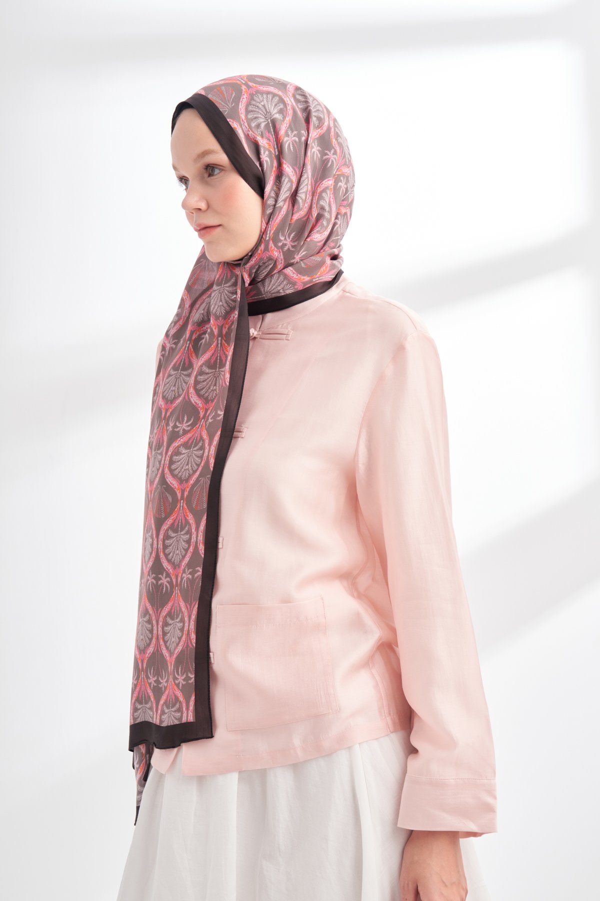 FLORAL ARCHIVE GROVE DESEN ŞAL - VİZON