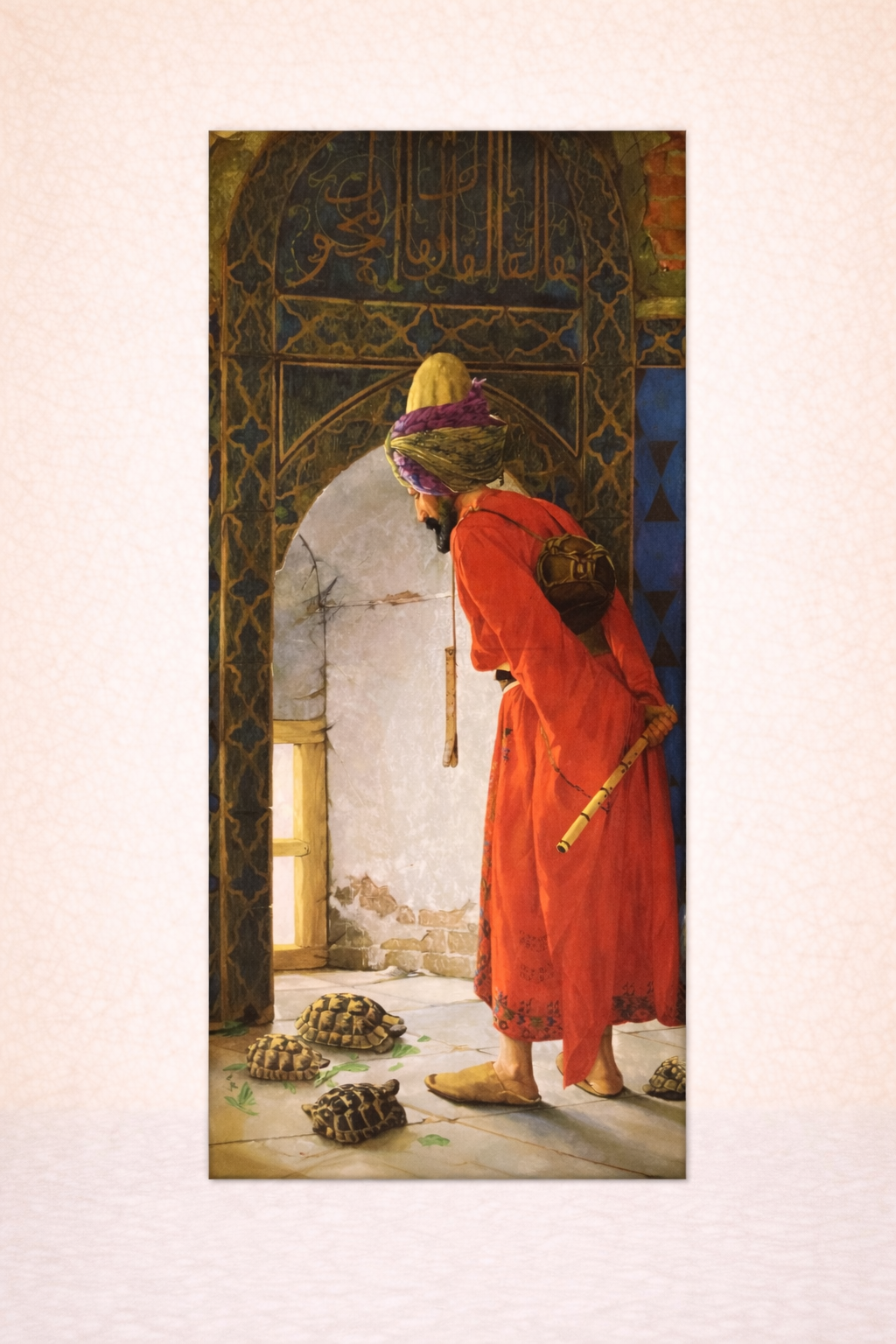 GALLERY EDITION KIŞLIK SUFF ŞAL - KAPLUMBAĞA TERBİYECİSİ