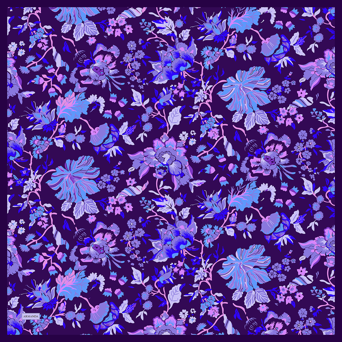 GARDEN MELODY DESEN THE TENCEL EDIT EŞARP - MÜRDÜM