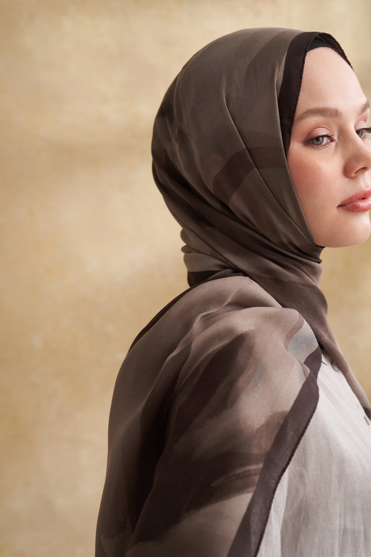 İPEK MODAL DARCY DESEN ŞAL - TAŞ