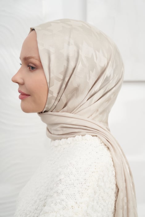 İTALYAN JAKAR KAZAYAĞI DESEN ŞAL - TAŞ