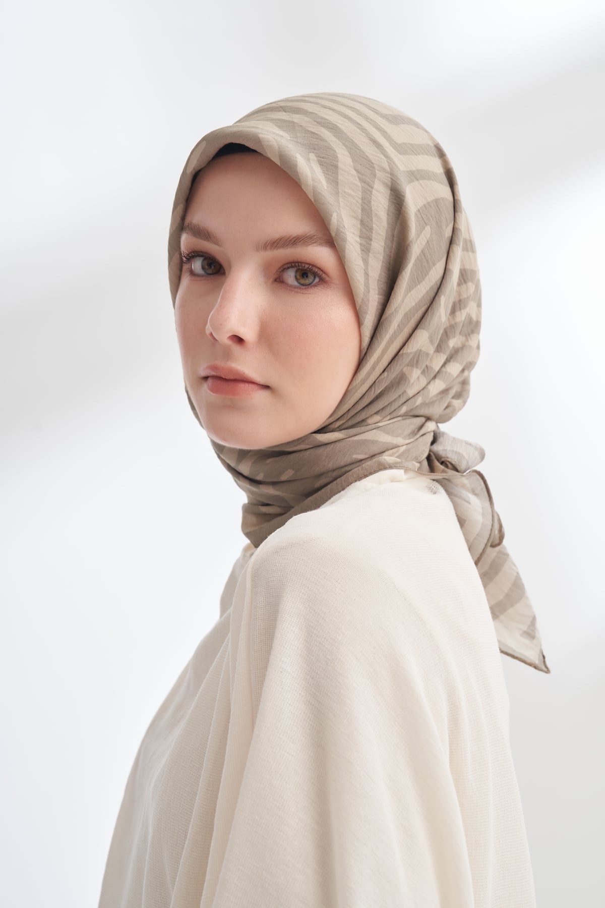 NOMADIC LINES DESEN THE TENCEL EDIT EŞARP  - TAŞ