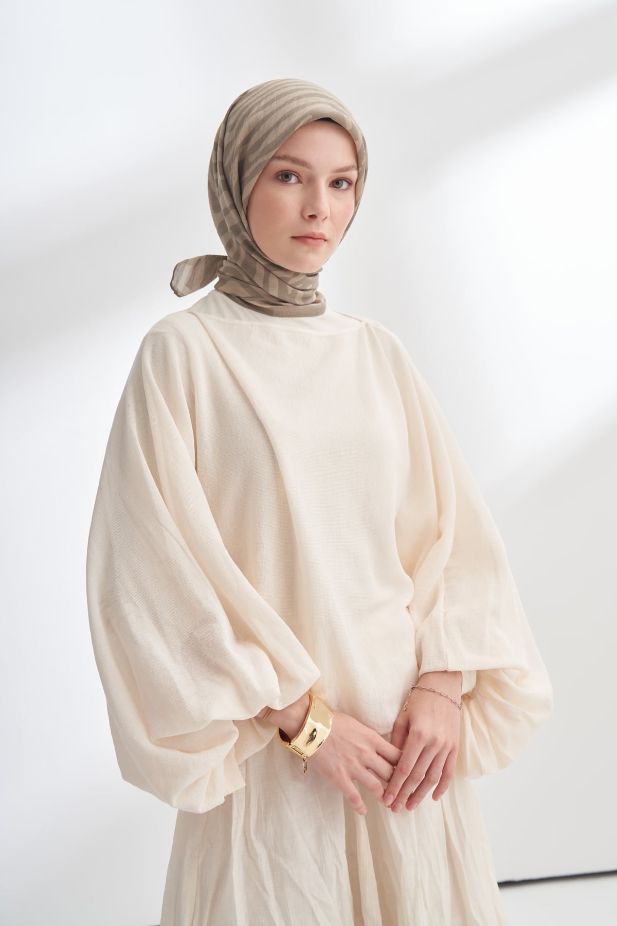 NOMADIC LINES DESEN THE TENCEL EDIT EŞARP  - TAŞ
