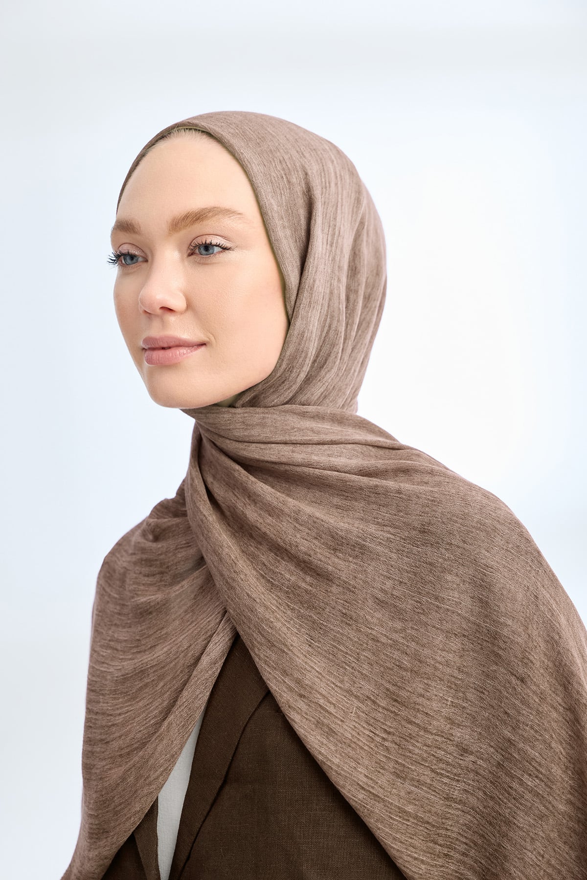 ORGANIC TOUCH VİSKOZ ŞAL - CAMEL