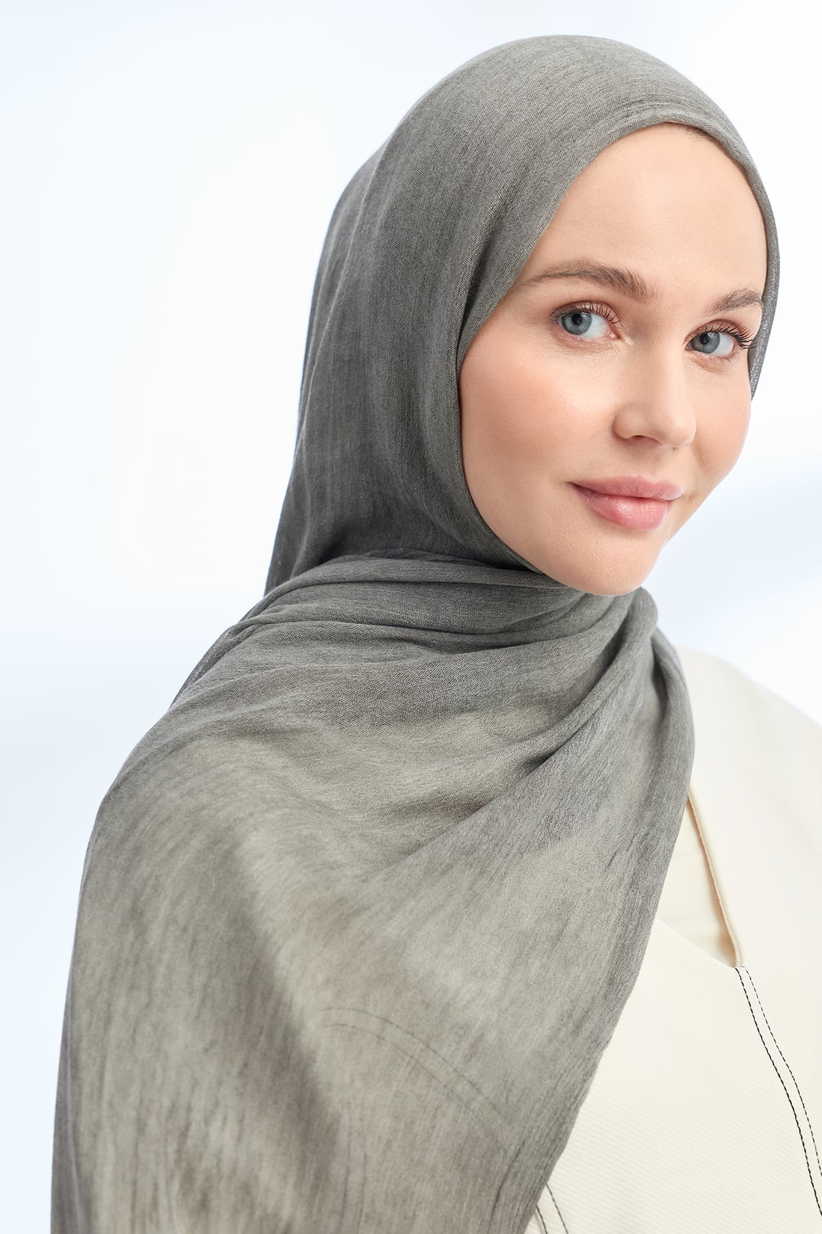 ORGANIC TOUCH VİSKOZ ŞAL - FÜME