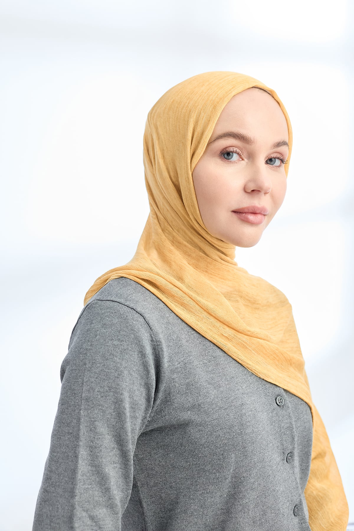 ORGANIC TOUCH VİSKOZ ŞAL - TATLI SARI