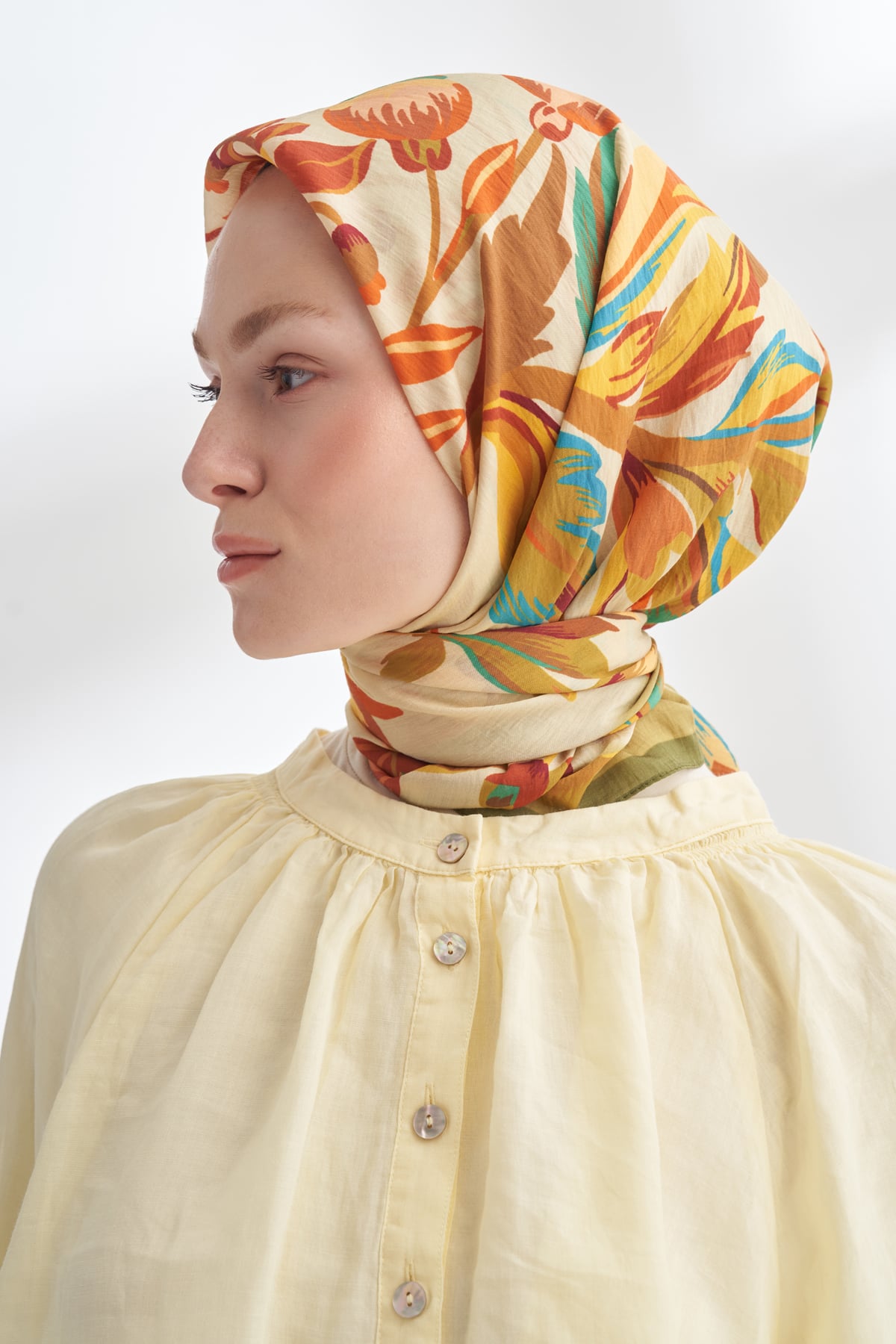 ROSELLE DESEN THE TENCEL EDIT EŞARP  - ÇAĞLA YEŞİLİ