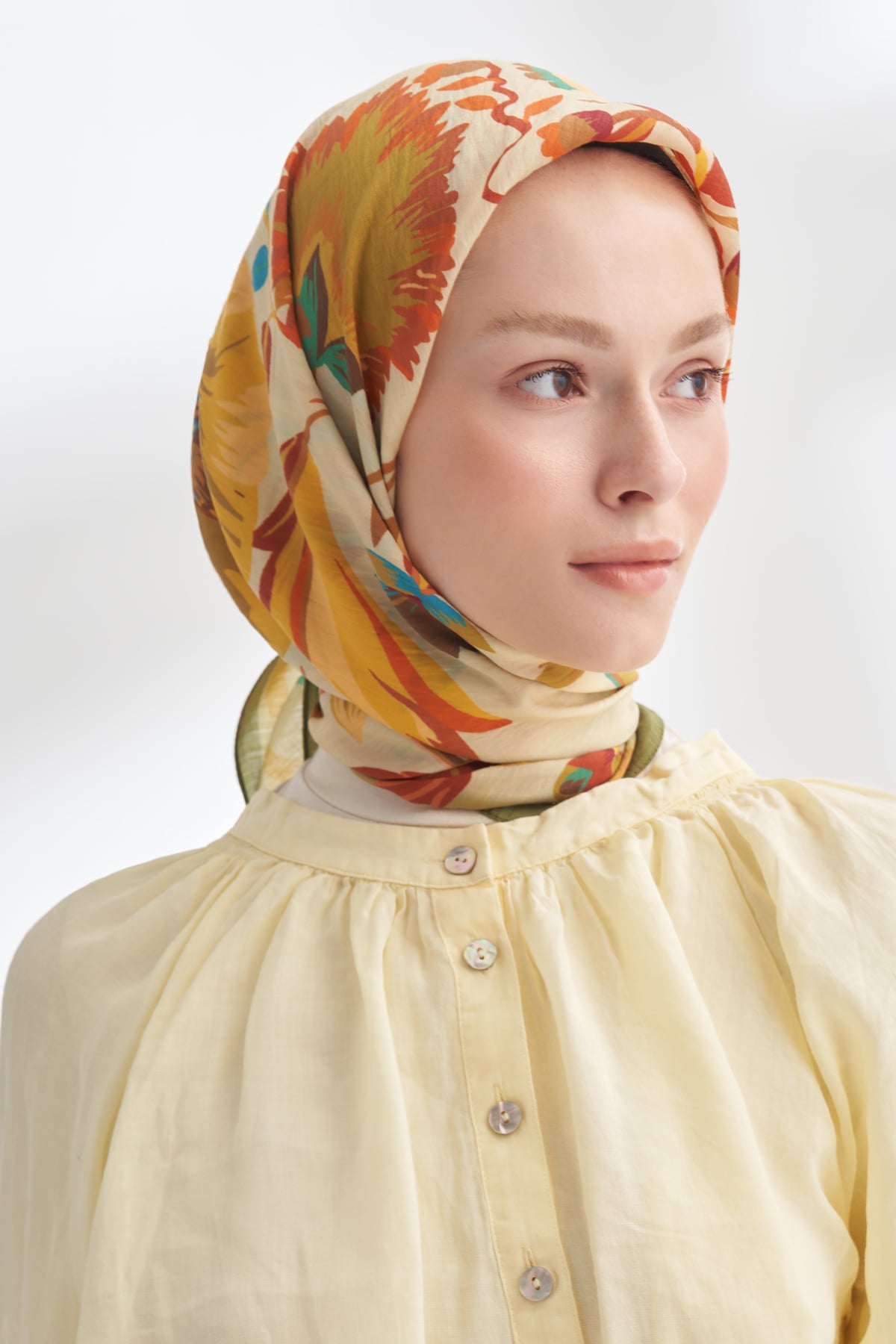 ROSELLE DESEN THE TENCEL EDIT EŞARP  - ÇAĞLA YEŞİLİ
