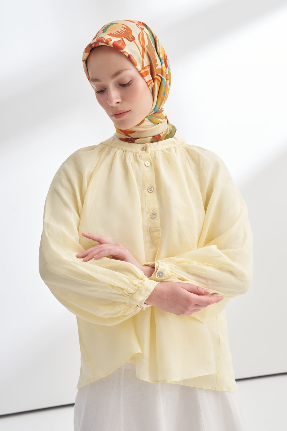 ROSELLE DESEN THE TENCEL EDIT EŞARP  - ÇAĞLA YEŞİLİ