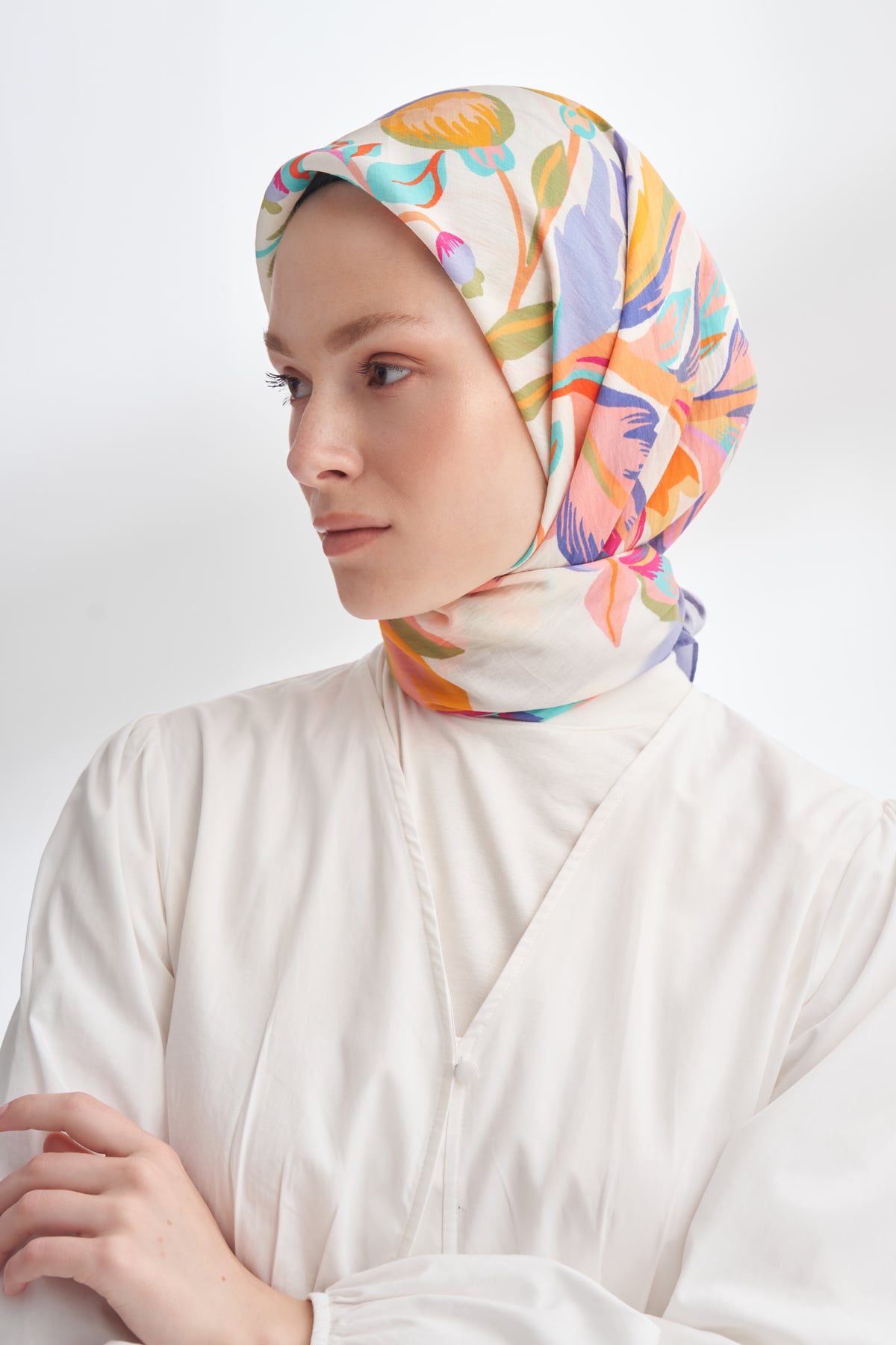 ROSELLE DESEN THE TENCEL EDIT EŞARP  - LİLA