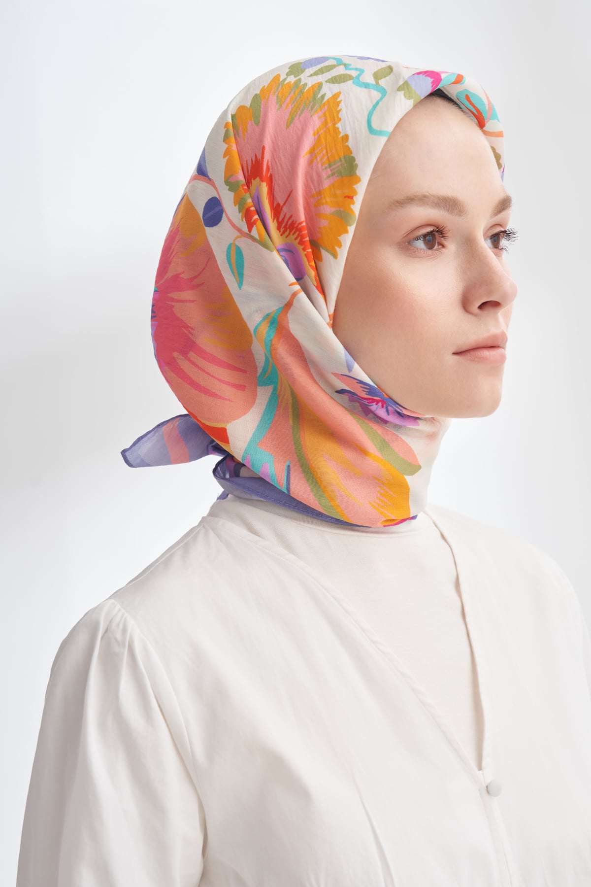 ROSELLE DESEN THE TENCEL EDIT EŞARP  - LİLA
