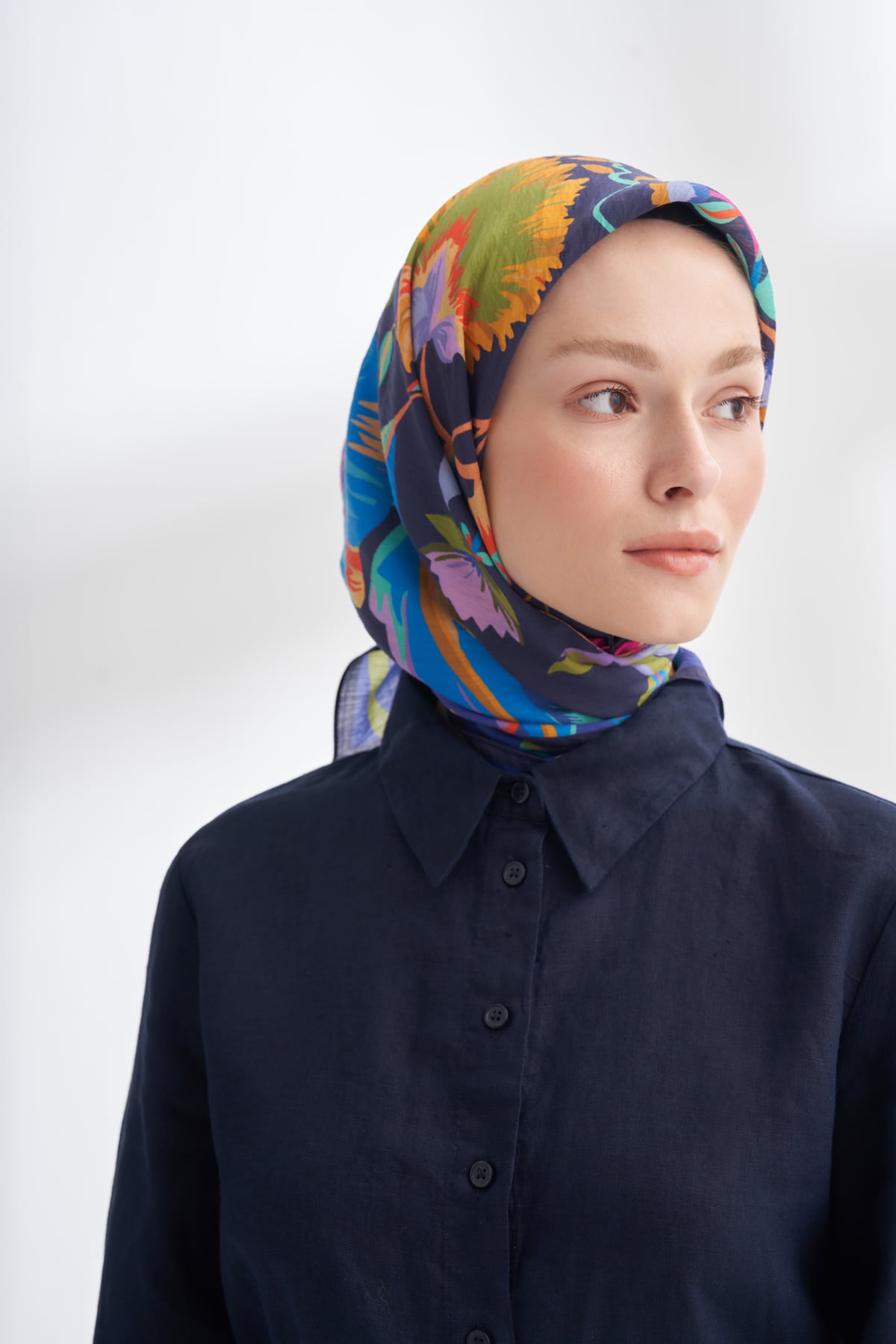 ROSELLE DESEN THE TENCEL EDIT EŞARP  - MOR