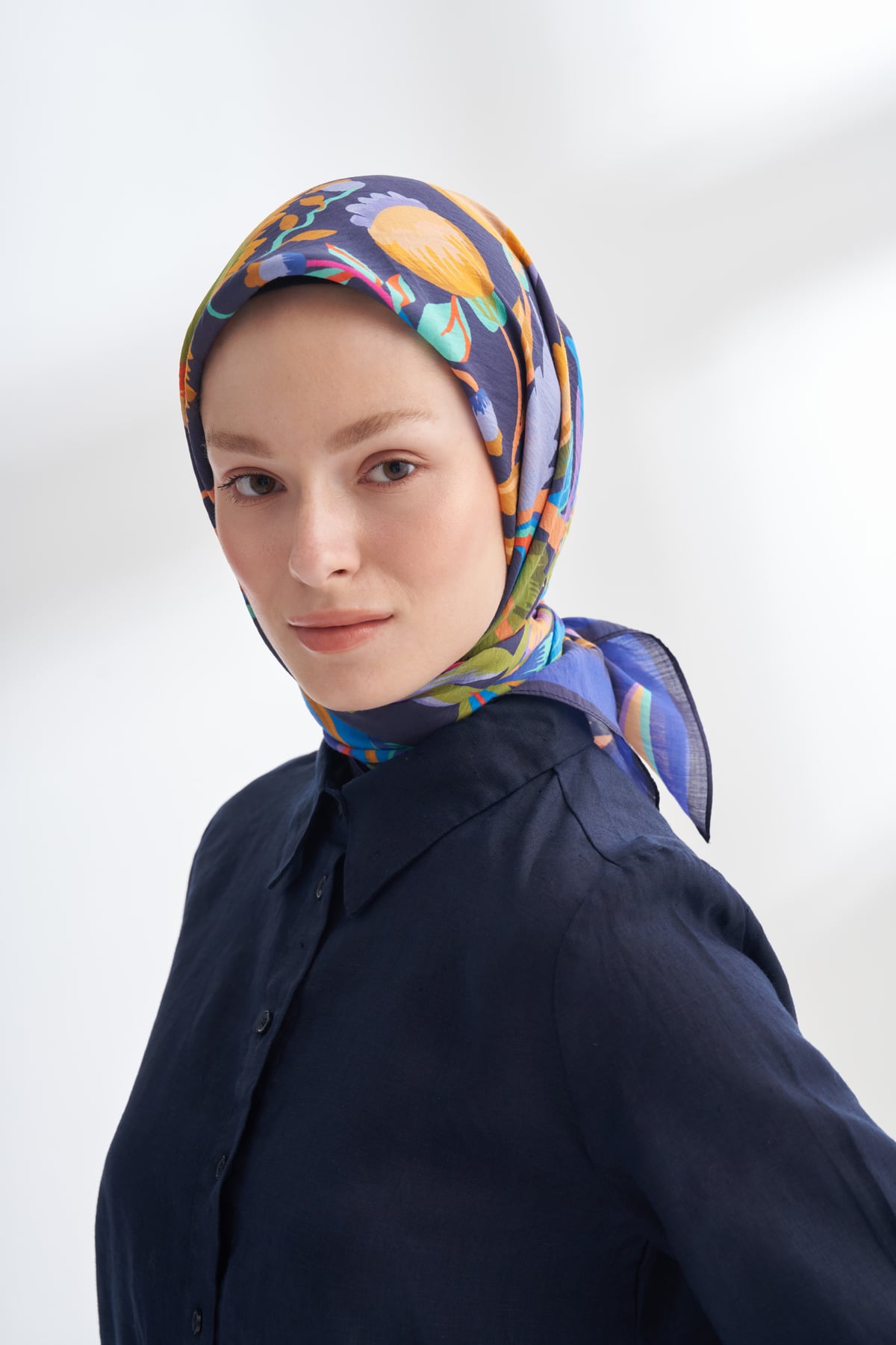 ROSELLE DESEN THE TENCEL EDIT EŞARP  - MOR