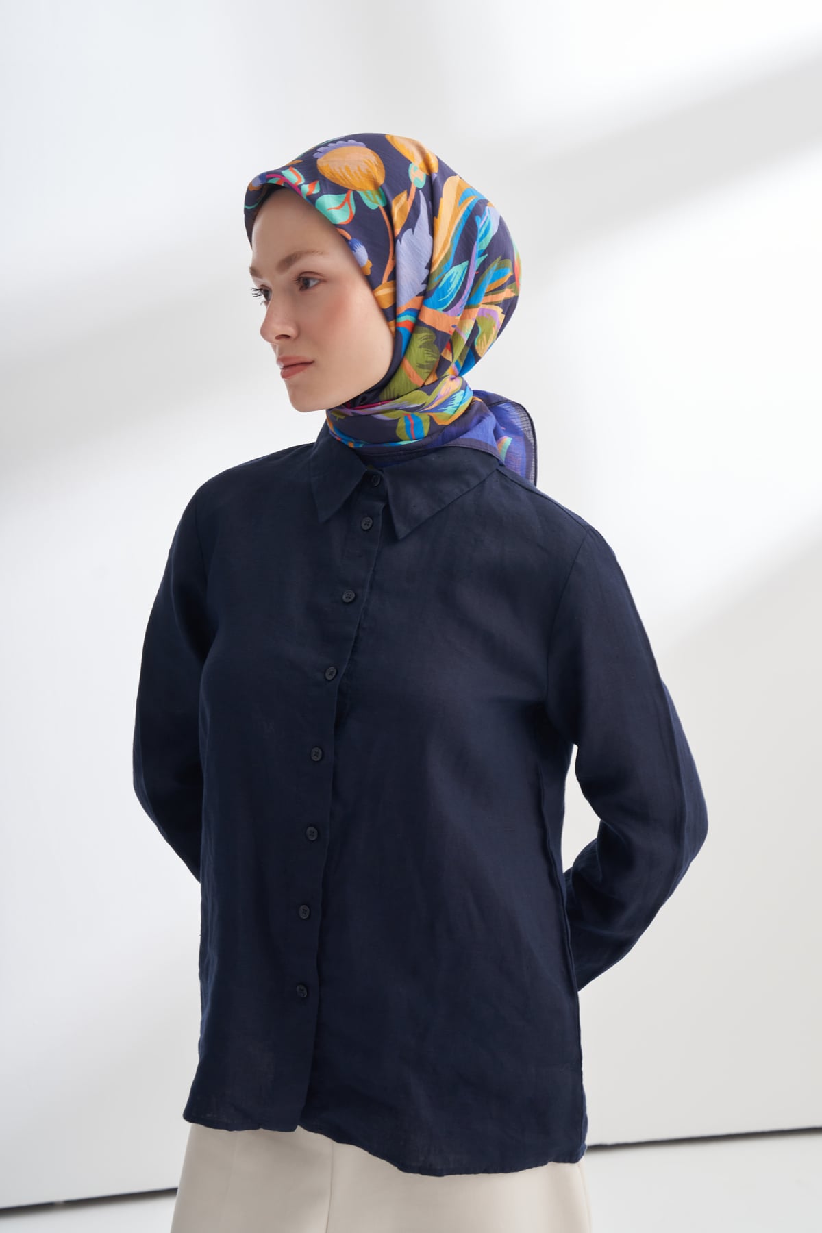 ROSELLE DESEN THE TENCEL EDIT EŞARP  - MOR