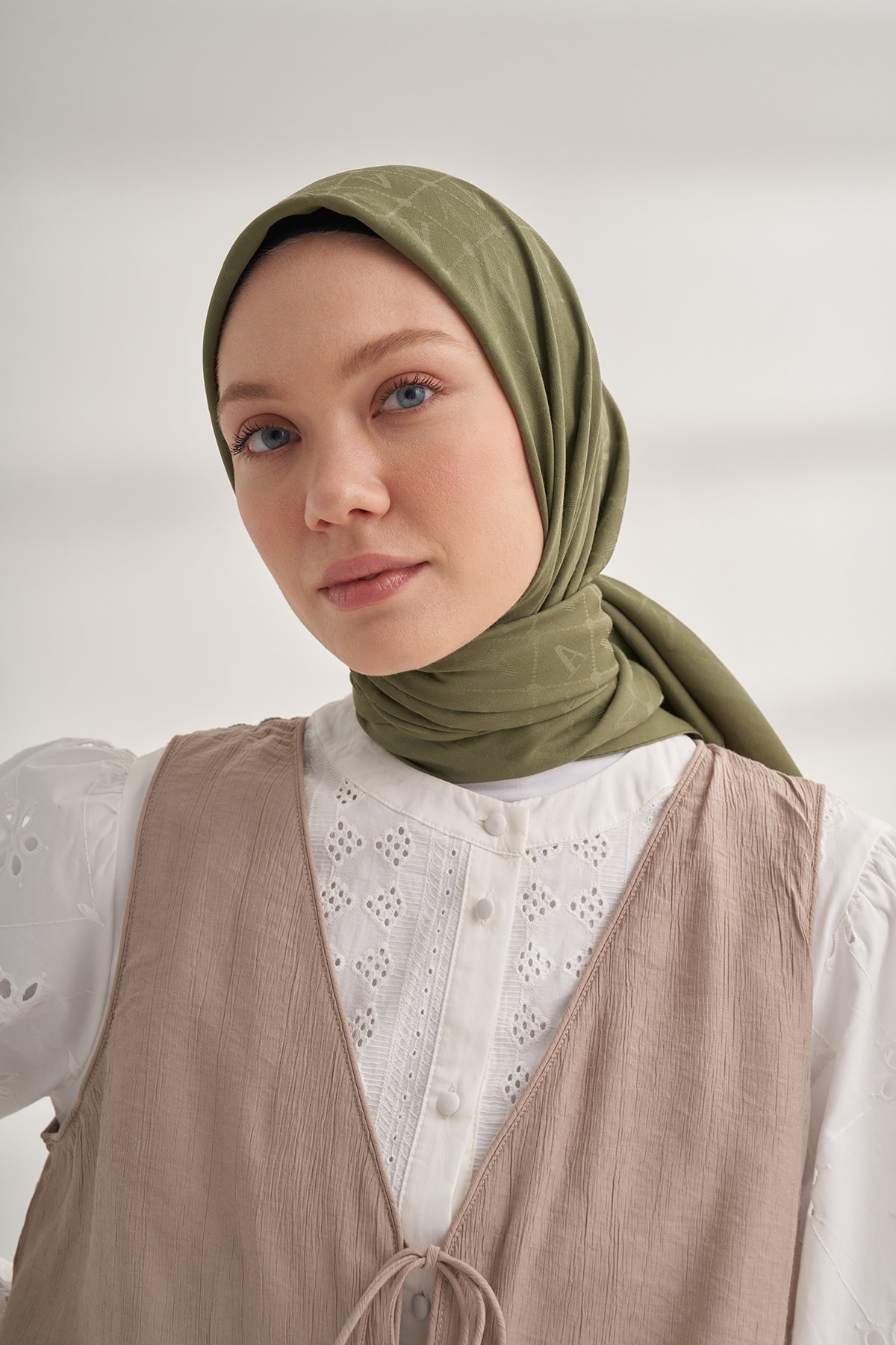SEHER A DESEN EŞARP - HAKİ