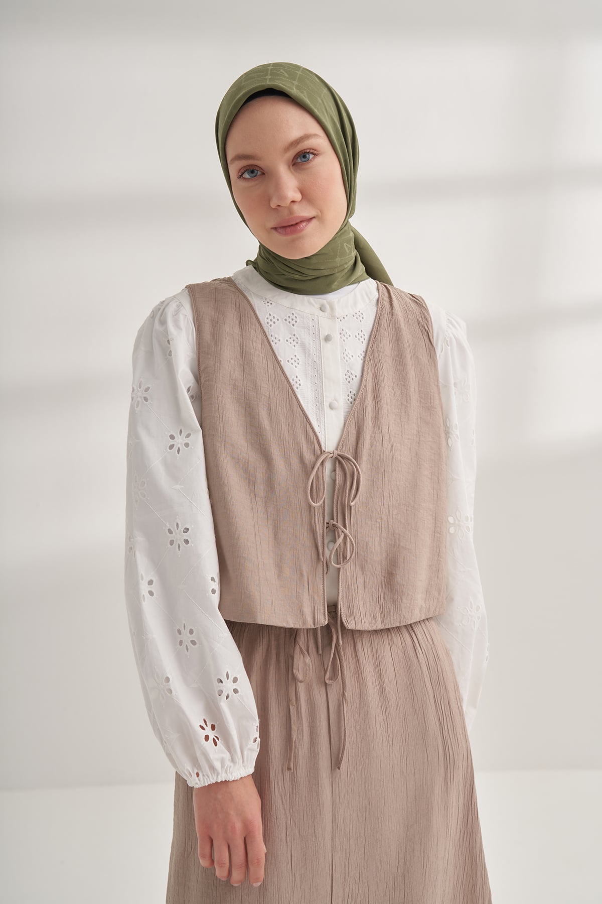 SEHER A DESEN EŞARP - HAKİ