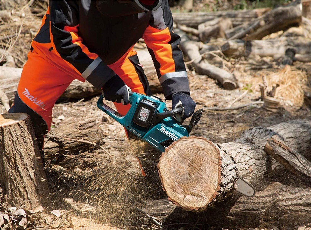 Ağaç MotoruMakita Akülü Ağaç Motoru 400MM Brushless 18VX2 Lityum (Sadece Alet)
