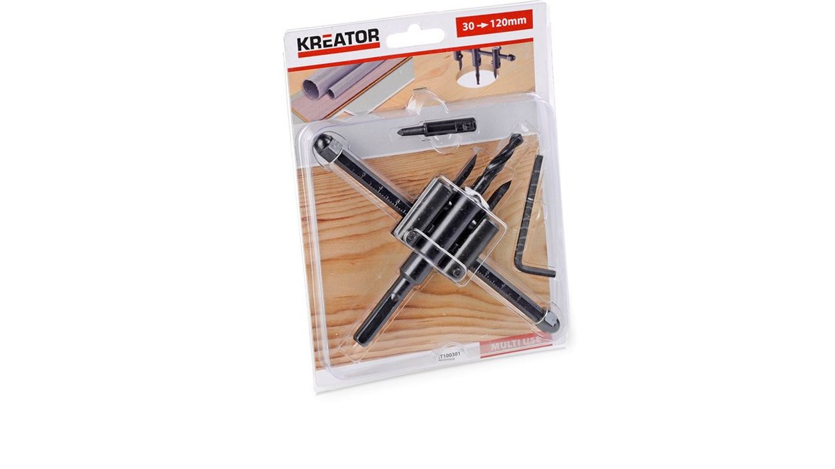 Ahşap DelmeKreator Ahşap Delici Multi Dairesel 30-120MM