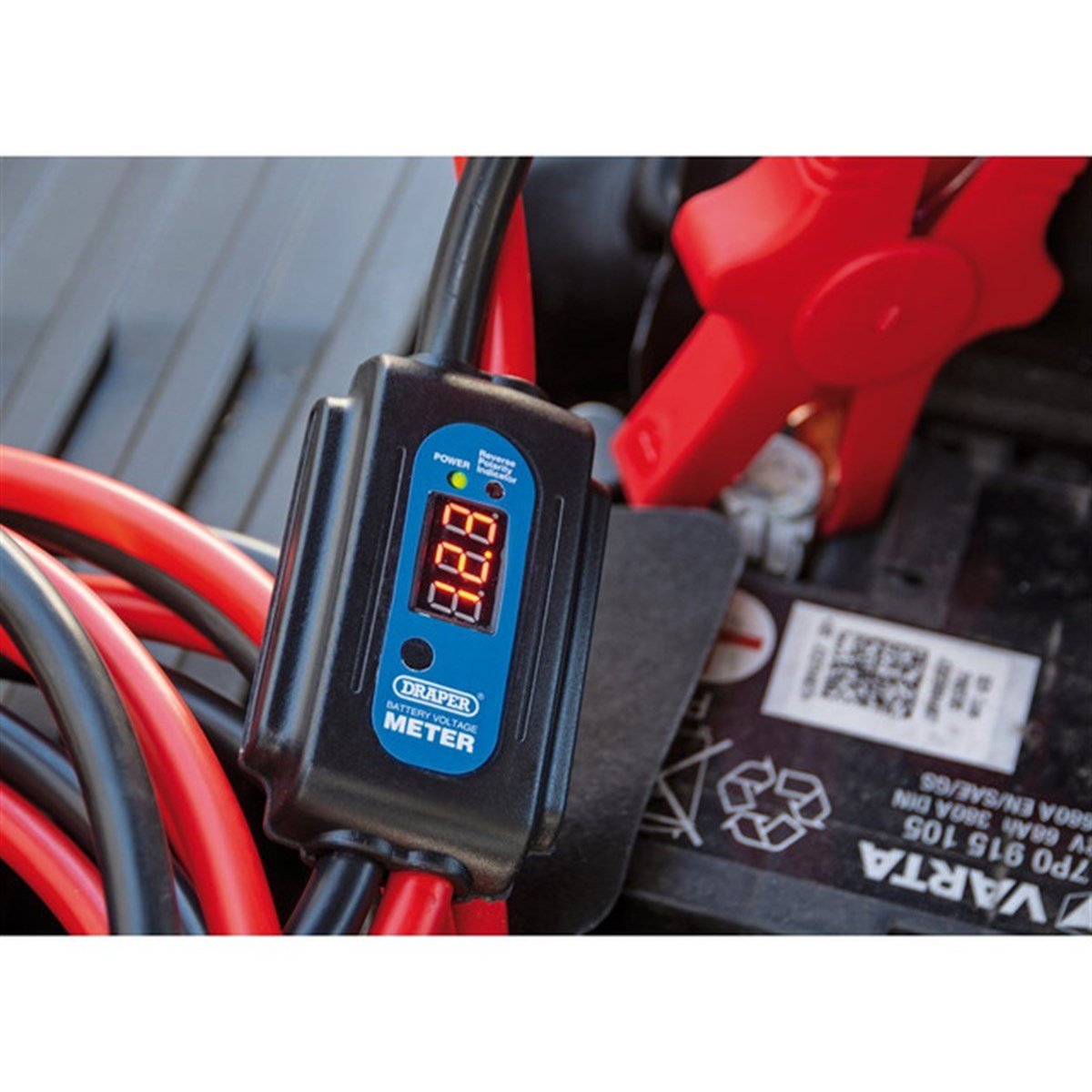 Akü Şarj/Takviye CihazlarıDraper Akü Takviye Kablosu 29MMx5M