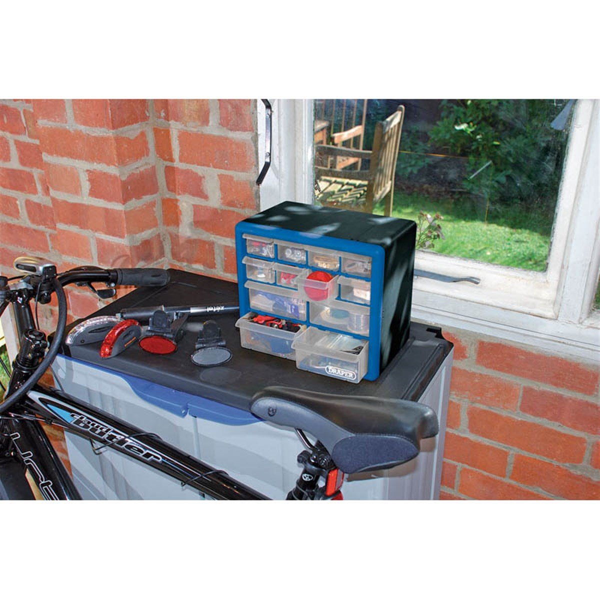 Alet Çekmece/Raf/DolaplarıDraper Plastik Kutu 12 Çekmece