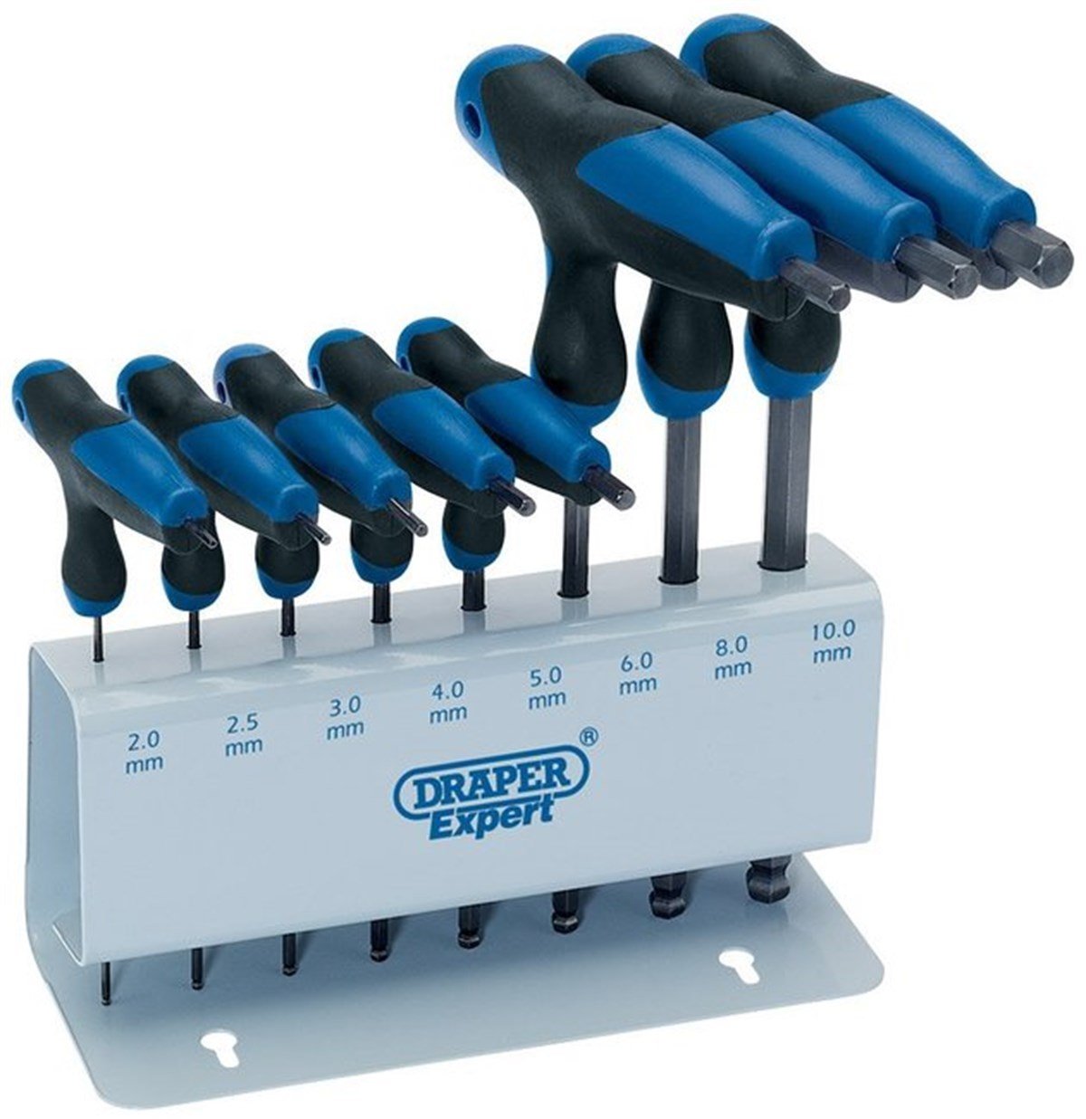 Alyan AnahtarDraper Alet Alyan T Kol Tipi Top Uclu Set 8 Parça