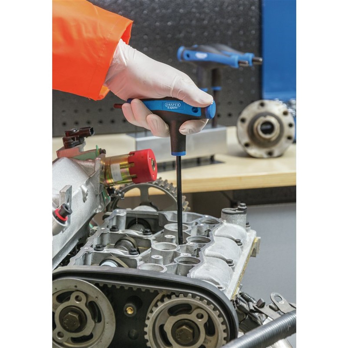 Alyan AnahtarDraper Alet Alyan T Kol Tipi Top Uçlu Set 8 Parça