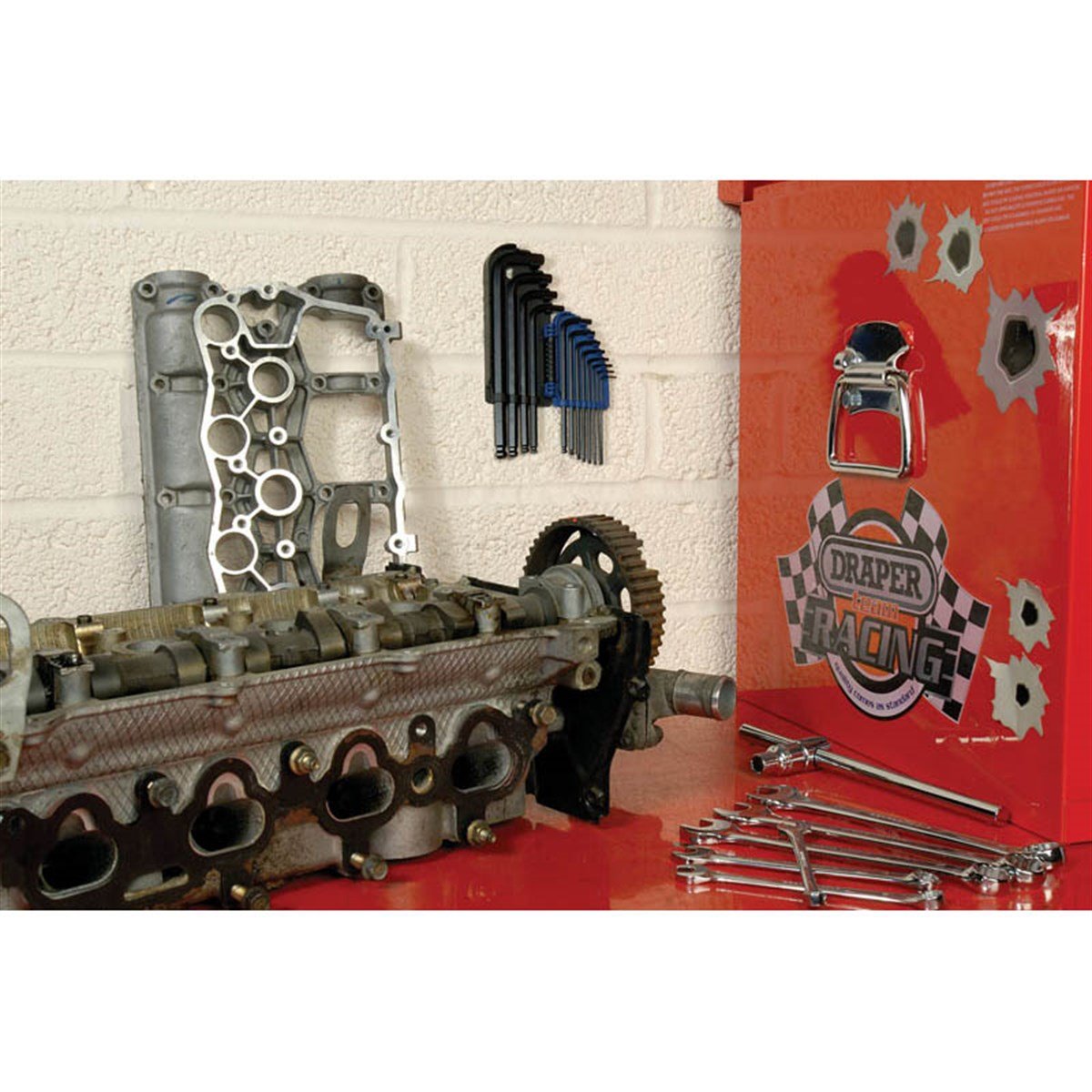 Alyan AnahtarDraper Alyan L Tipi Top Uçlu Set 9 Parça