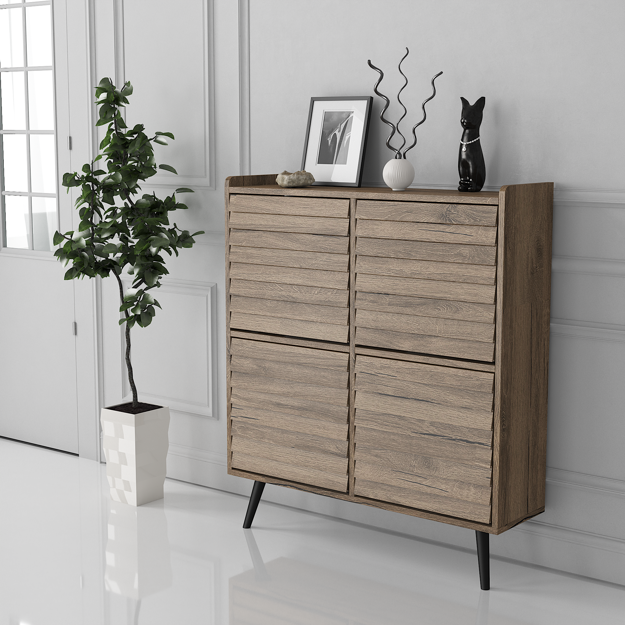 AyakkabılıkLena Ayakkabılık Atlatik Çam 96CMx108CMx26CM