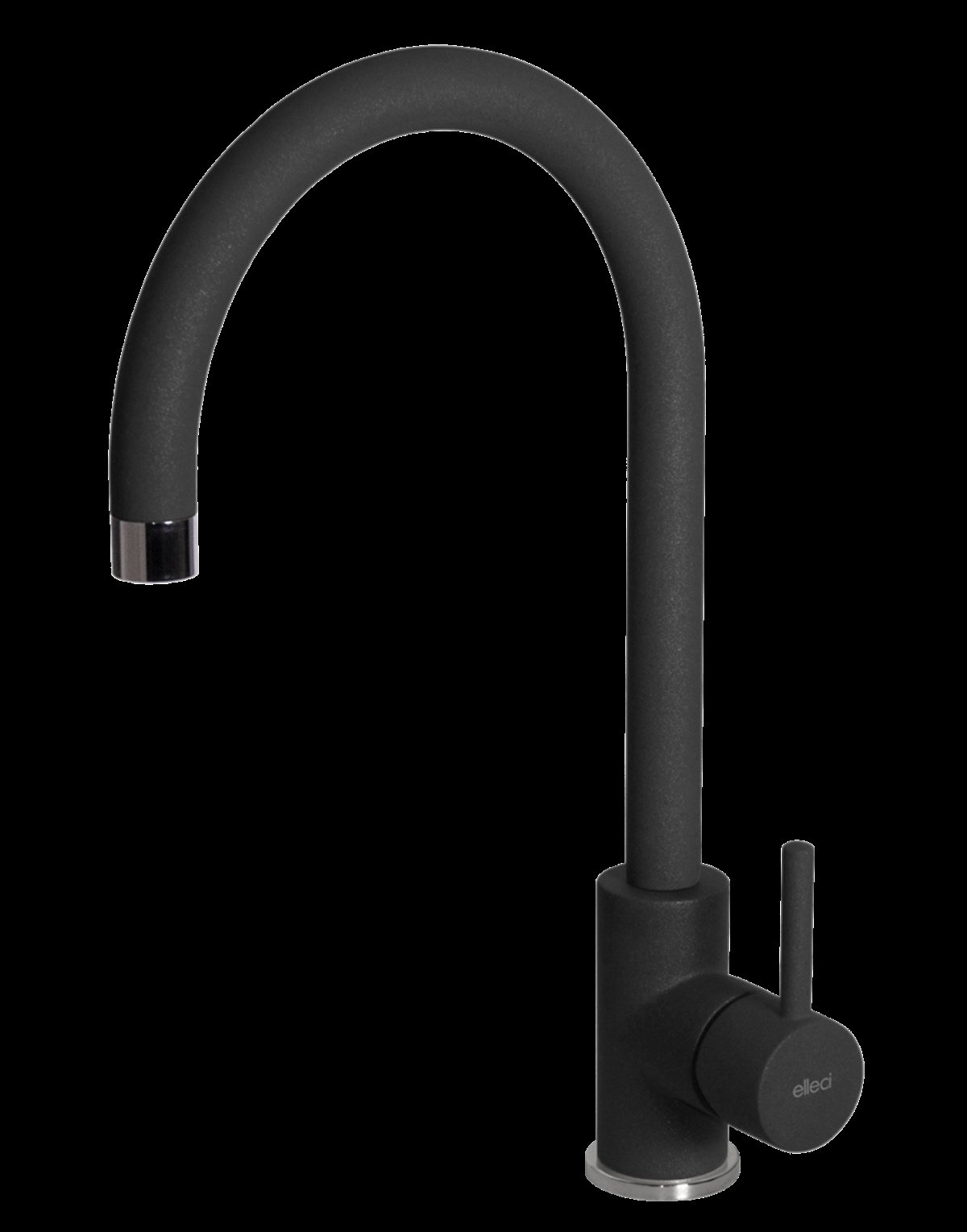 Batarya/Musluk/DuşElleci Mutfak Bataryası Siyah