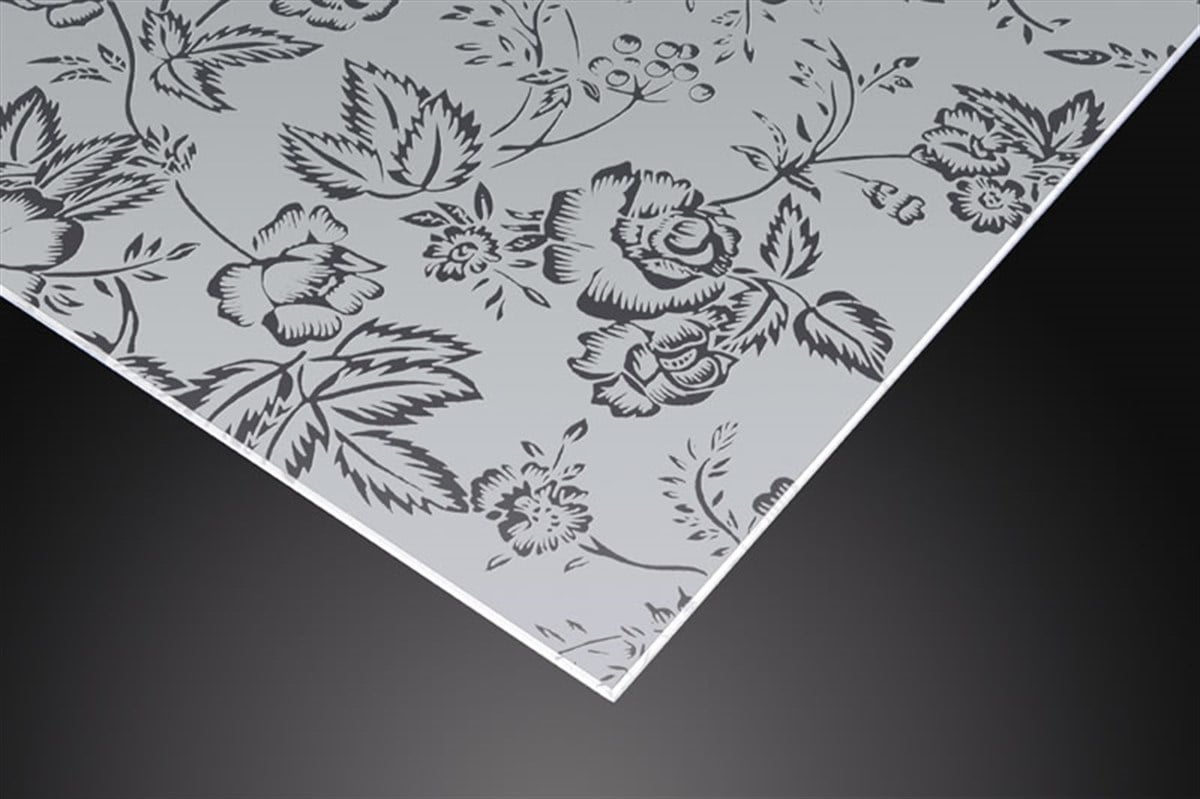 Cam/AynaDekorglass Dekoratif Cam 4MM Gül  (m2 fiyatıdır)