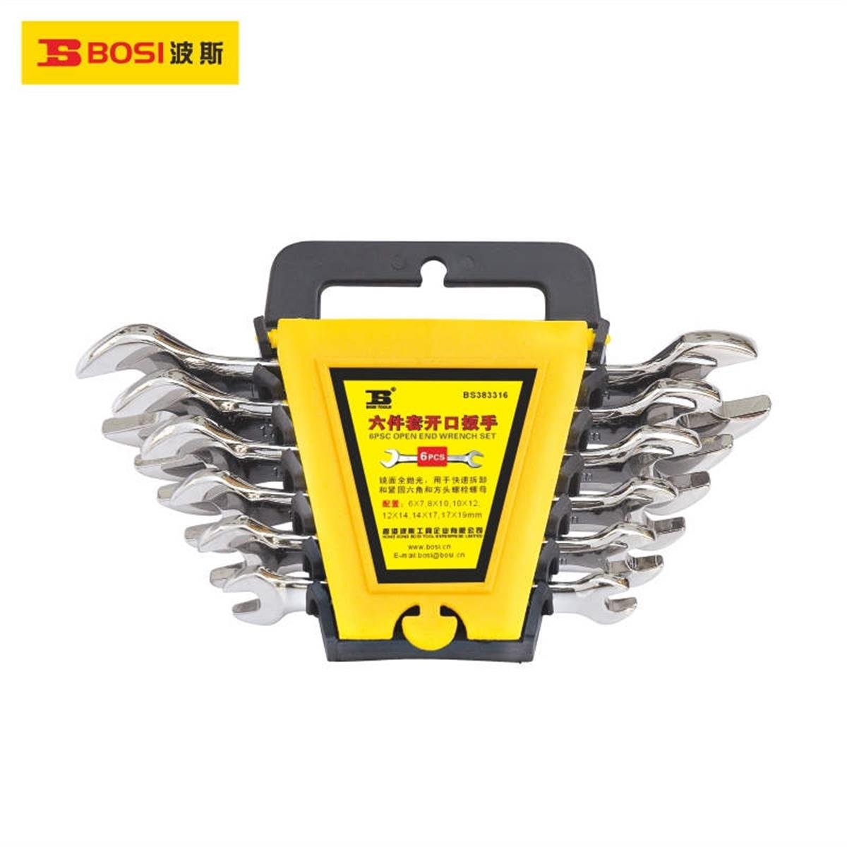 Çatal AnahtarBosi Anahtar Çatal 6 Parça 6MM-19MM