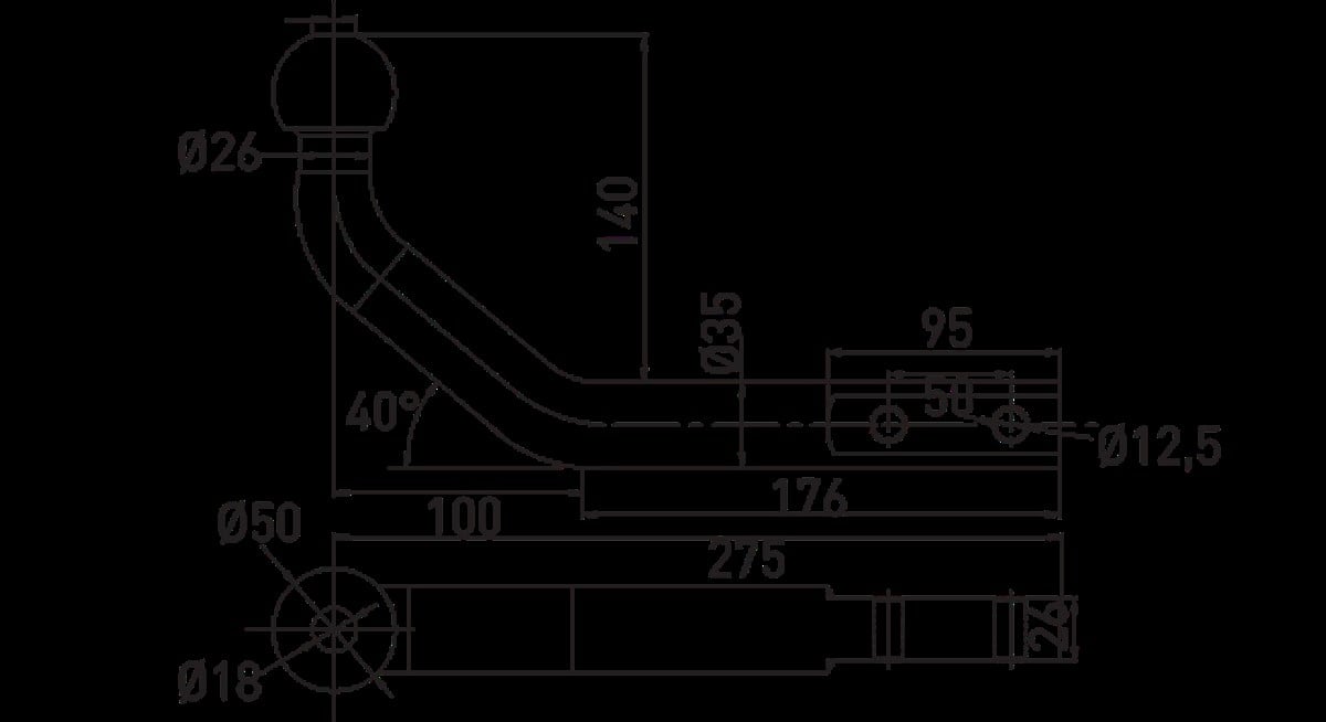 ÇekicilerÇayırova Taksi Topuzu Eğik/Model 2 10 KN