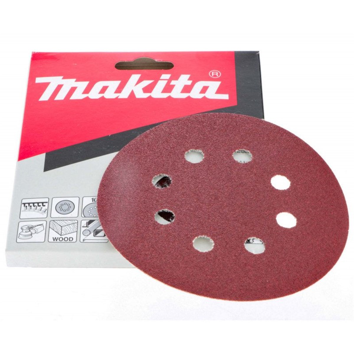 Disk ZımparaMakita Zimpara 125MM Cırtlı