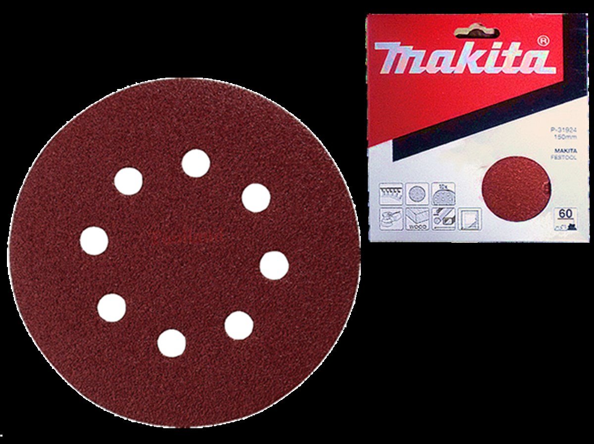 Disk ZımparaMakita ZImpara Disk Cırtlı 150MM