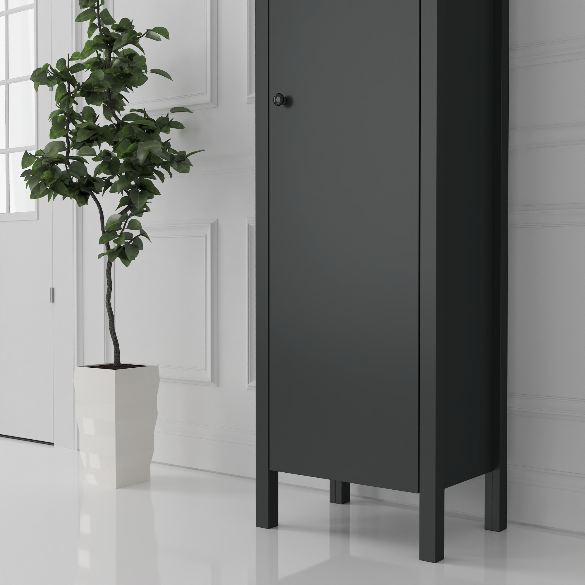 DolapHelen Çok Amaçlı Dolap Atlantik Çam 45CMx169CMx32CM