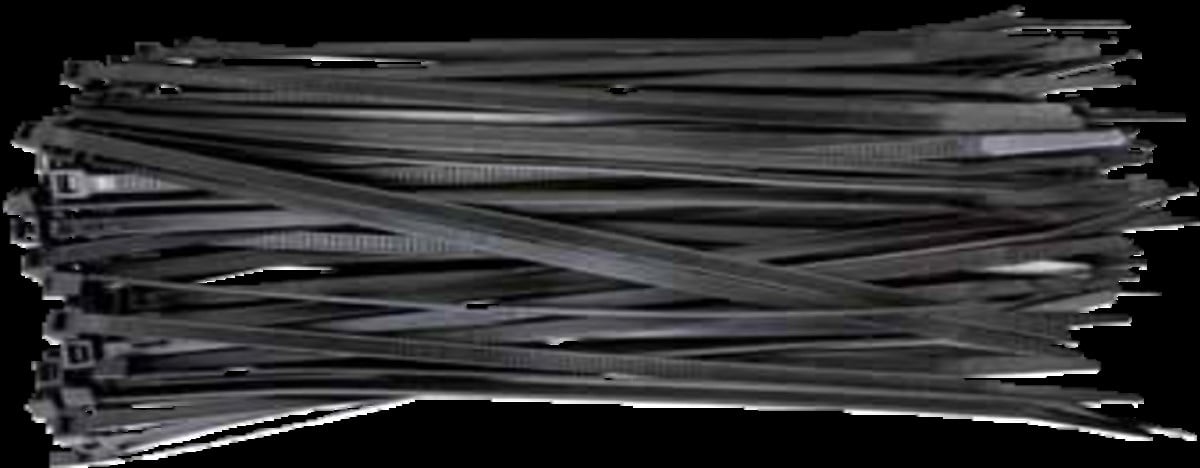 Dönges Klips Cırtlı Plastik Siyah