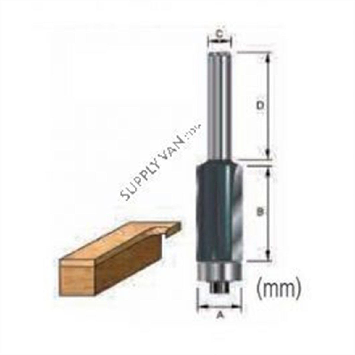 Freze UcuMakita Uç Freze Flush Trim Bit 150261