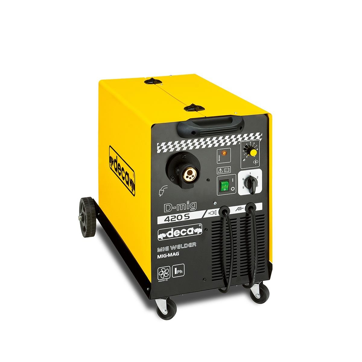 Gazaltı (MIG/MAG)Deca D-Mig 420s Kaynak Makinesi Mig-Mag Sürekli Tel Gazsiz