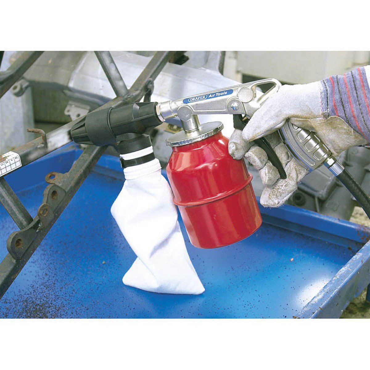 Havalı KumlamalarDraper Havalı Kum Üfleme 4.8-6.9 BAR